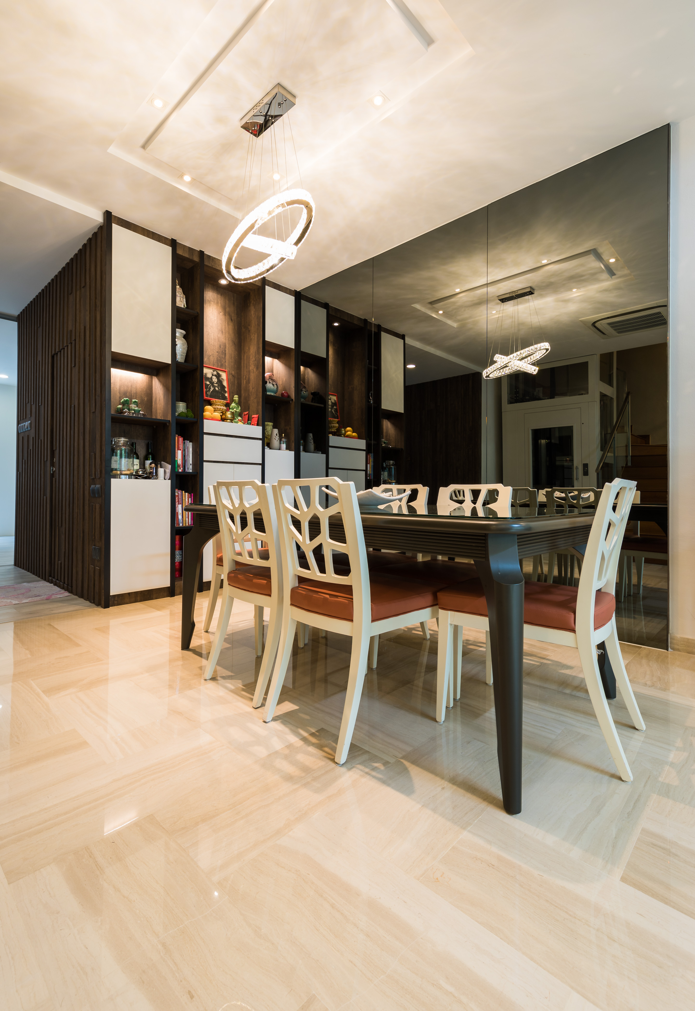 Modern Design - Dining Room - Landed House - Design by Renozone Interior Design House