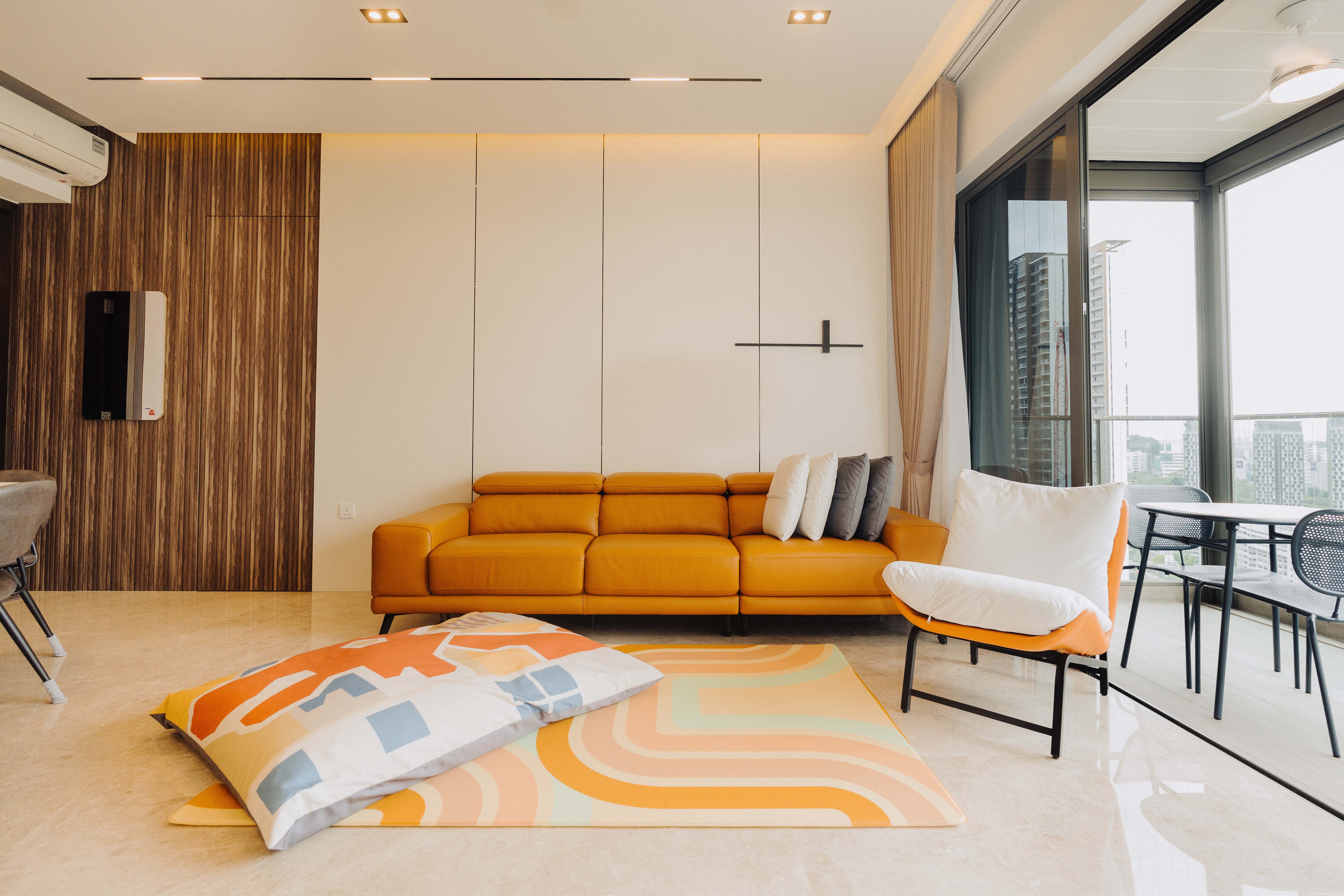 Contemporary, Scandinavian Design - Living Room - Condominium - Design by Renozone Interior Design House