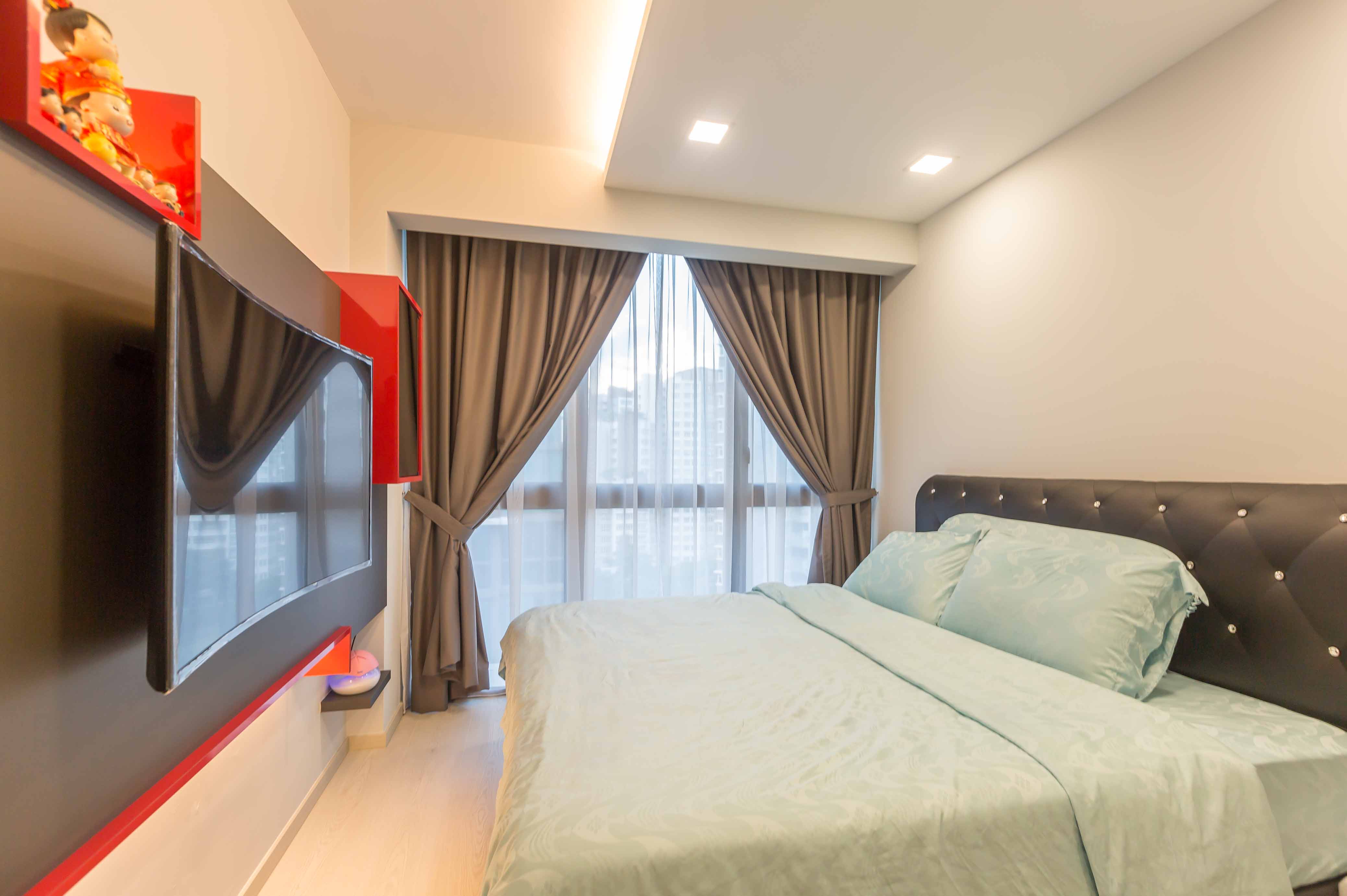 Modern Design - Bedroom - Condominium - Design by Renozone Interior Design House