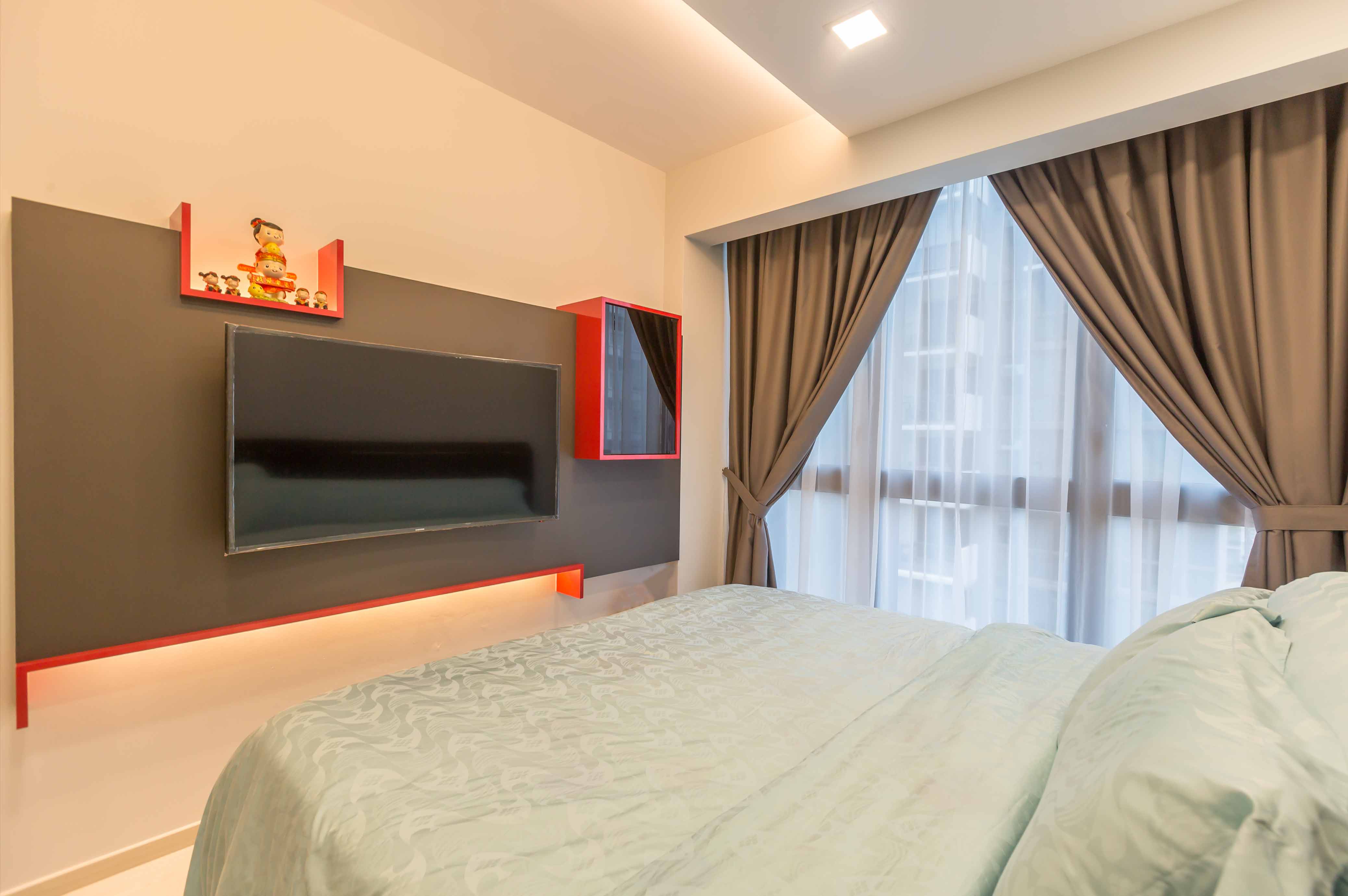 Modern Design - Bedroom - Condominium - Design by Renozone Interior Design House