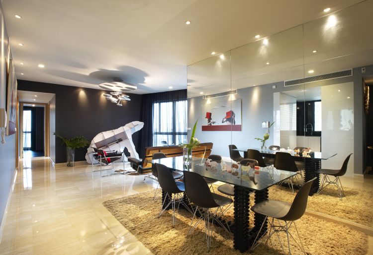 Contemporary, Modern Design - Dining Room - Condominium - Design by Renozone Interior Design House