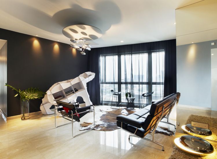 Contemporary, Modern Design - Living Room - Condominium - Design by Renozone Interior Design House