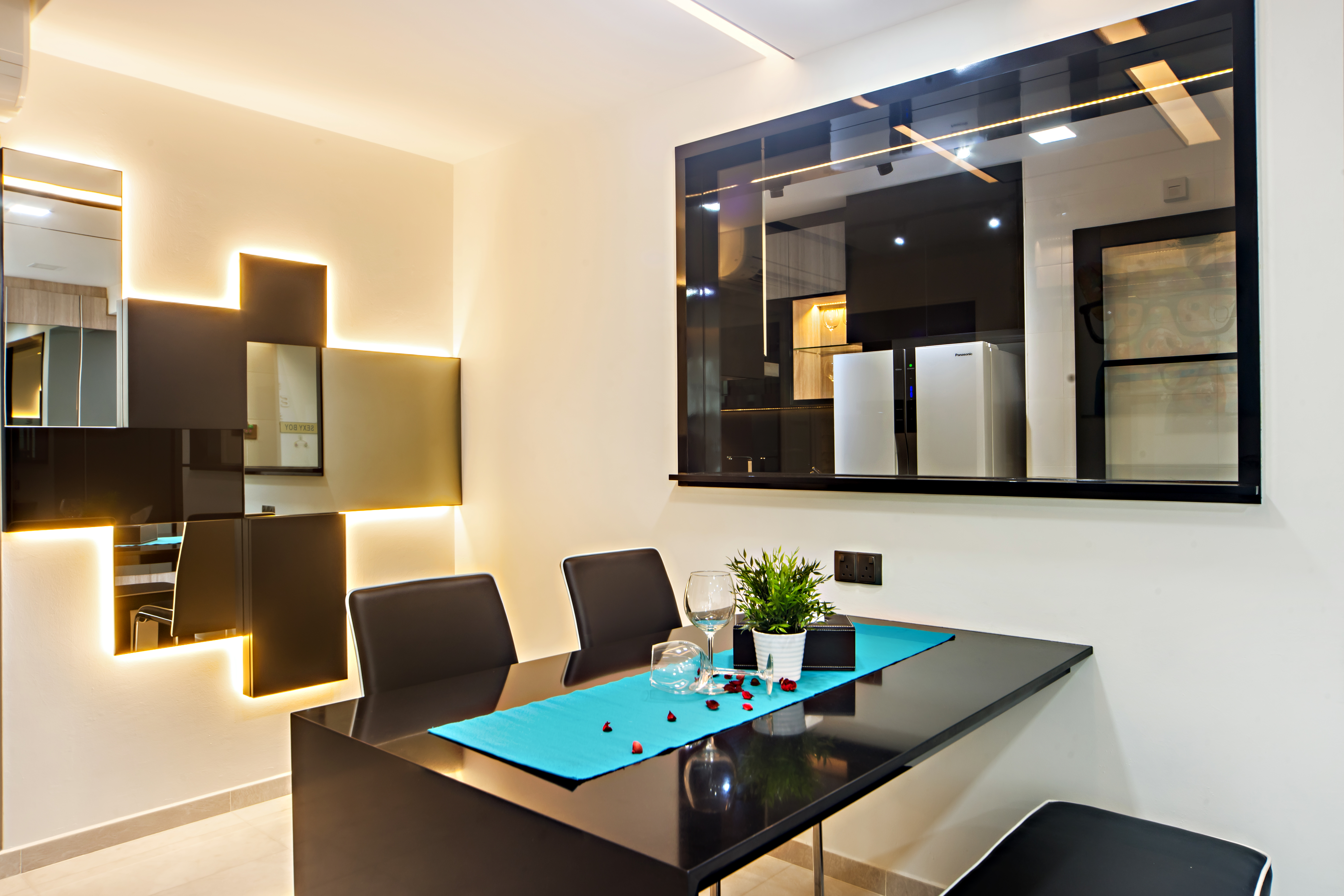 Classical, Contemporary, Modern Design - Dining Room - HDB 4 Room - Design by Renozone Interior Design House