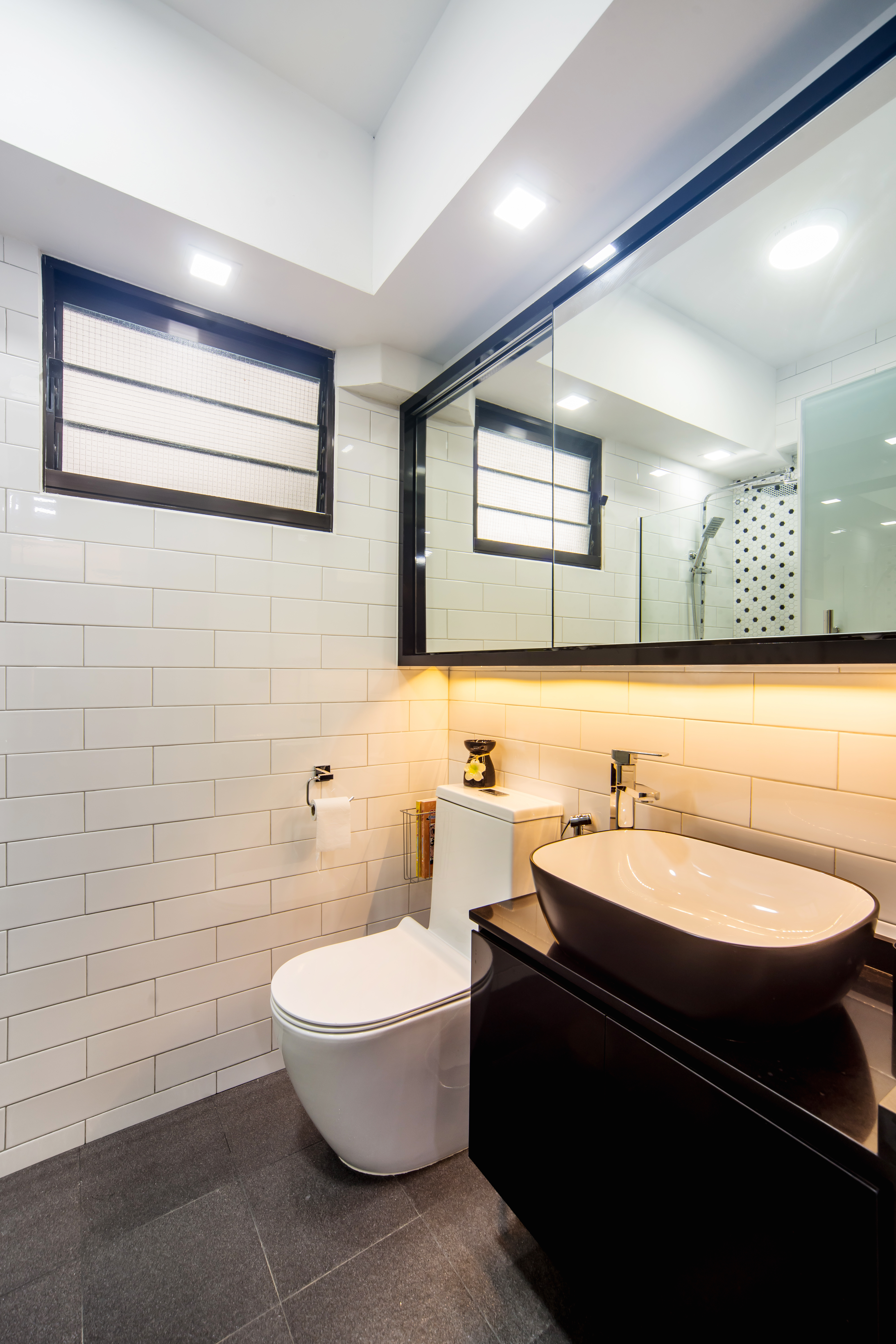 Classical, Contemporary, Modern Design - Bathroom - HDB 4 Room - Design by Renozone Interior Design House