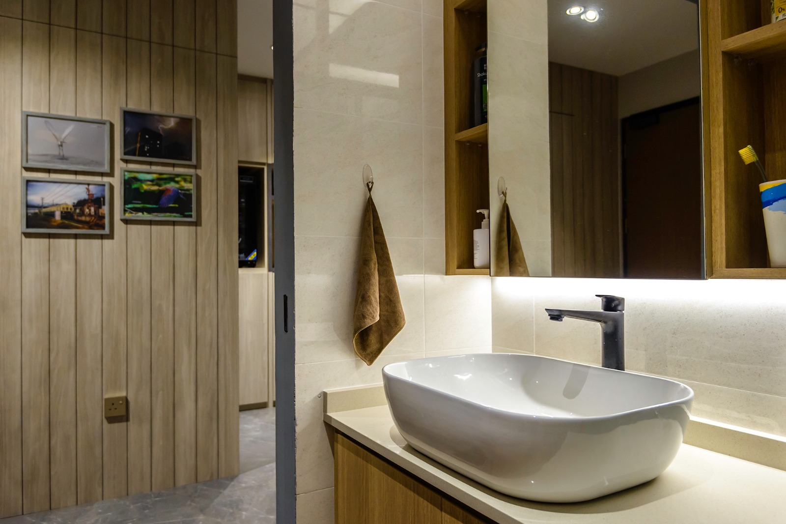 Scandinavian Design - Bathroom - HDB 3 Room - Design by Renozone Interior Design House