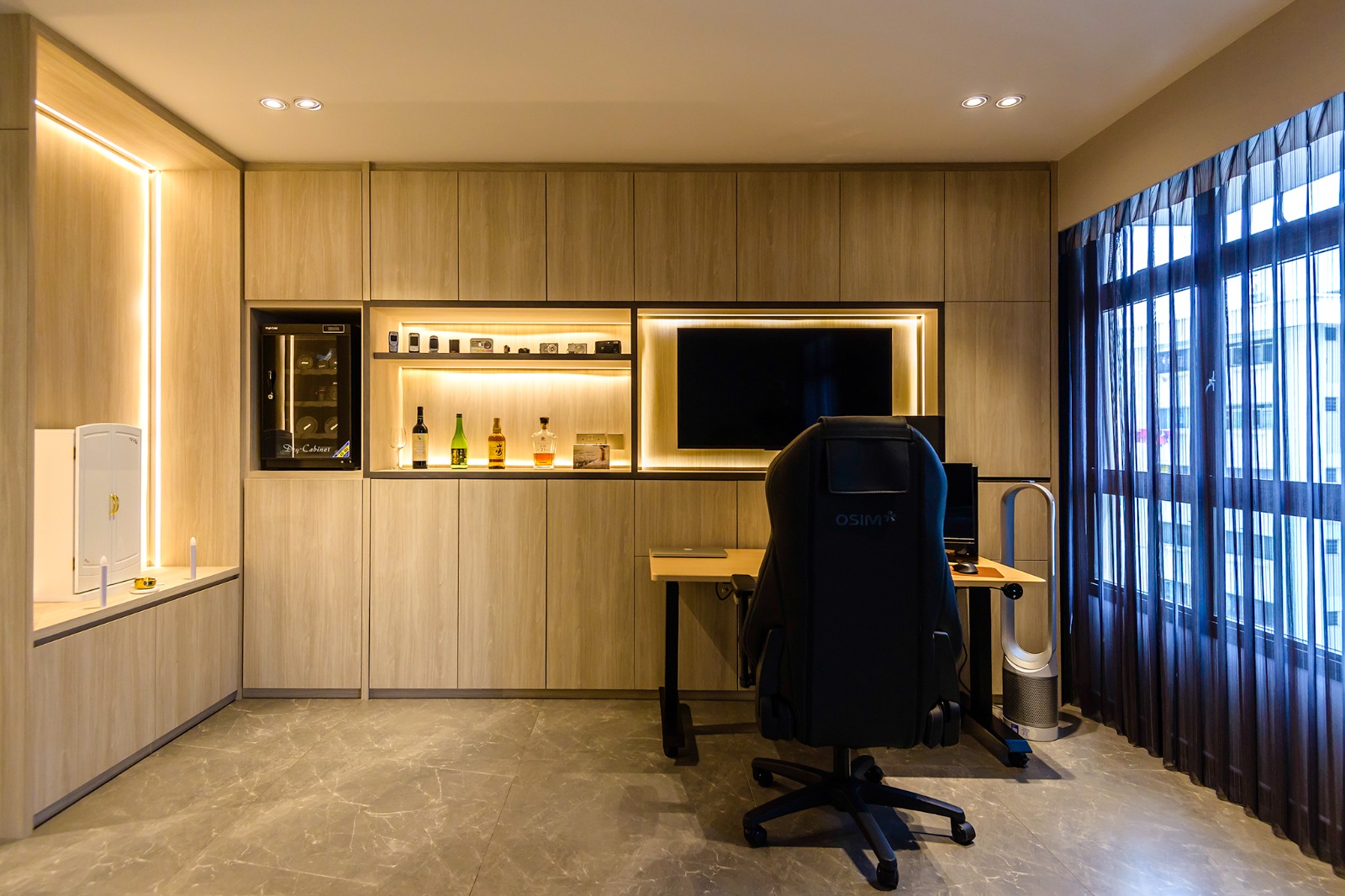 Scandinavian Design - Living Room - HDB 3 Room - Design by Renozone Interior Design House