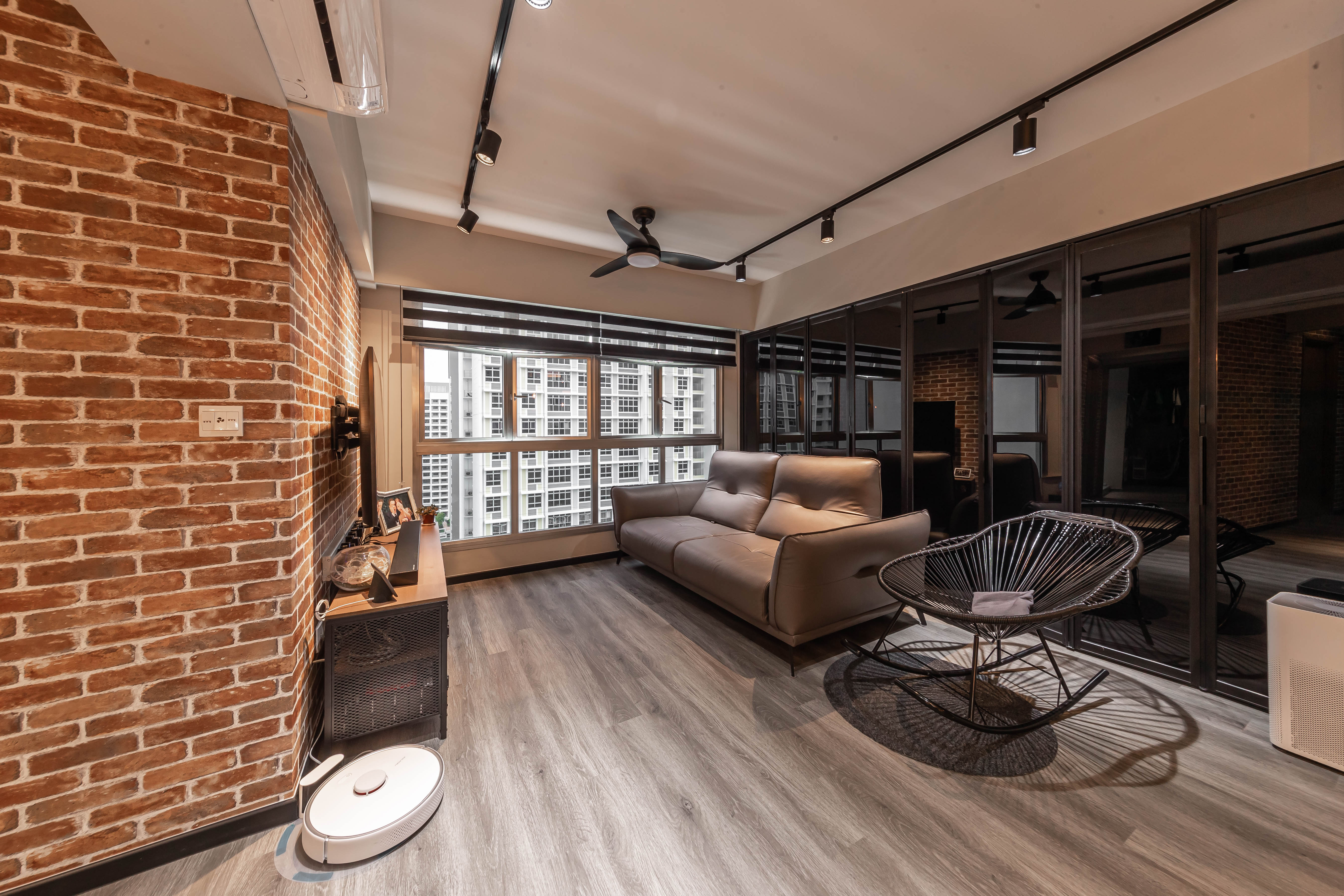 Industrial, Retro, Vintage Design -  - HDB 4 Room - Design by Renozone Interior Design House