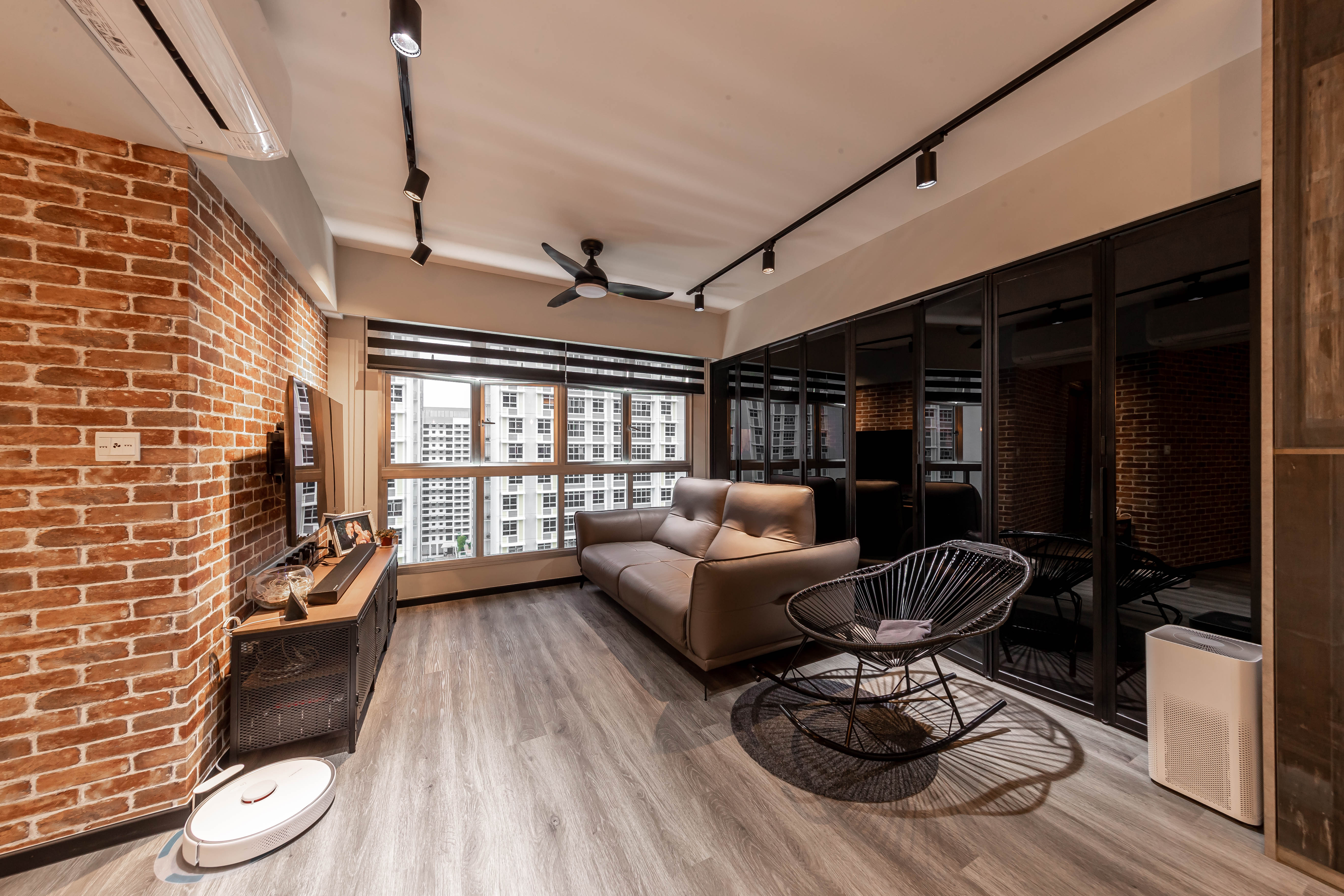 Industrial, Retro, Vintage Design -  - HDB 4 Room - Design by Renozone Interior Design House