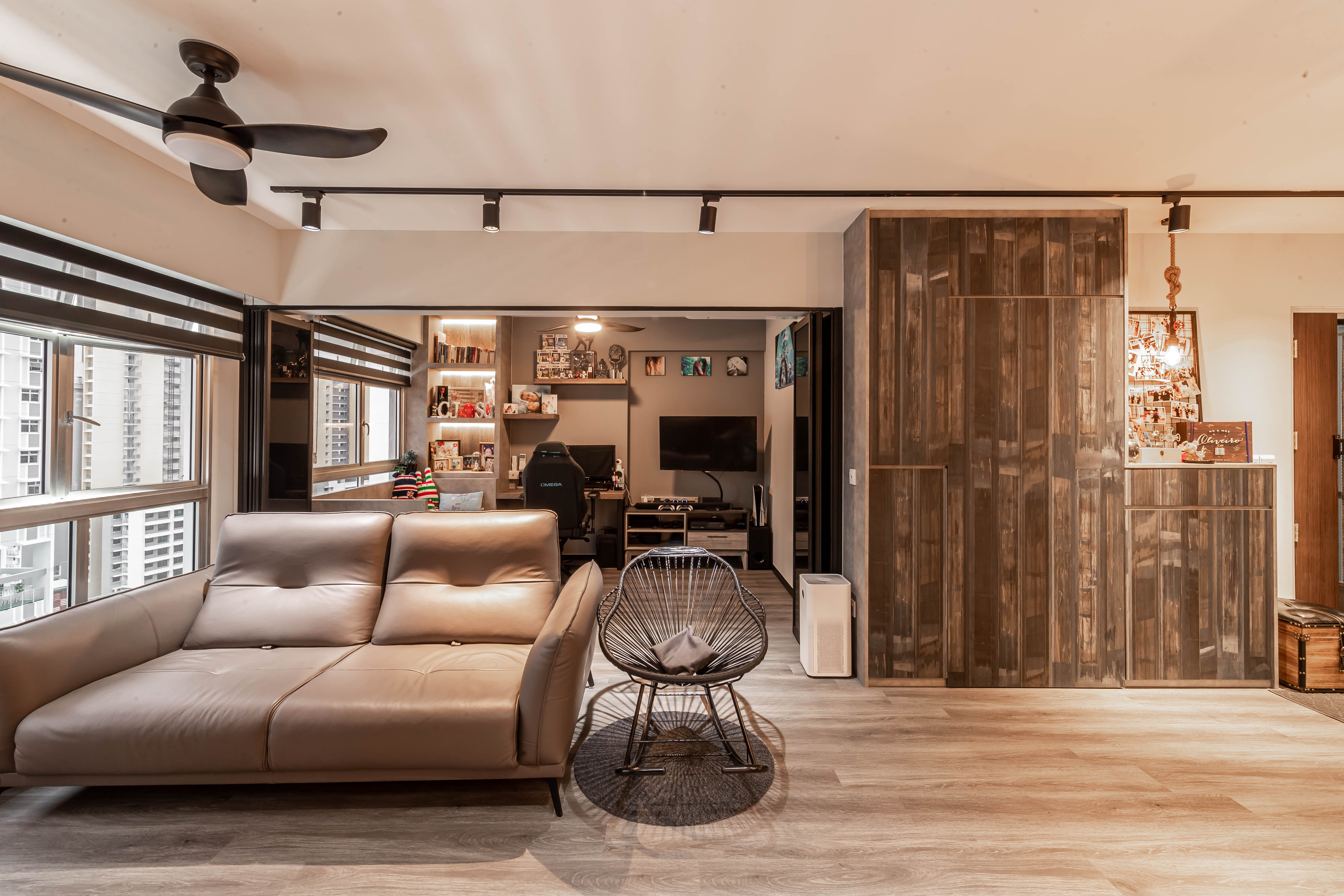 Industrial, Retro, Vintage Design -  - HDB 4 Room - Design by Renozone Interior Design House