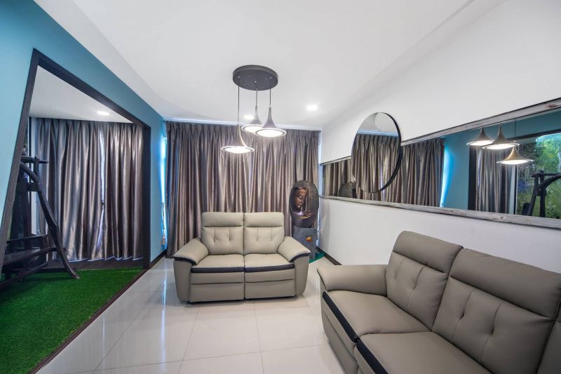 Contemporary, Modern, Scandinavian Design - Living Room - HDB 3 Room - Design by Renozone Interior Design House