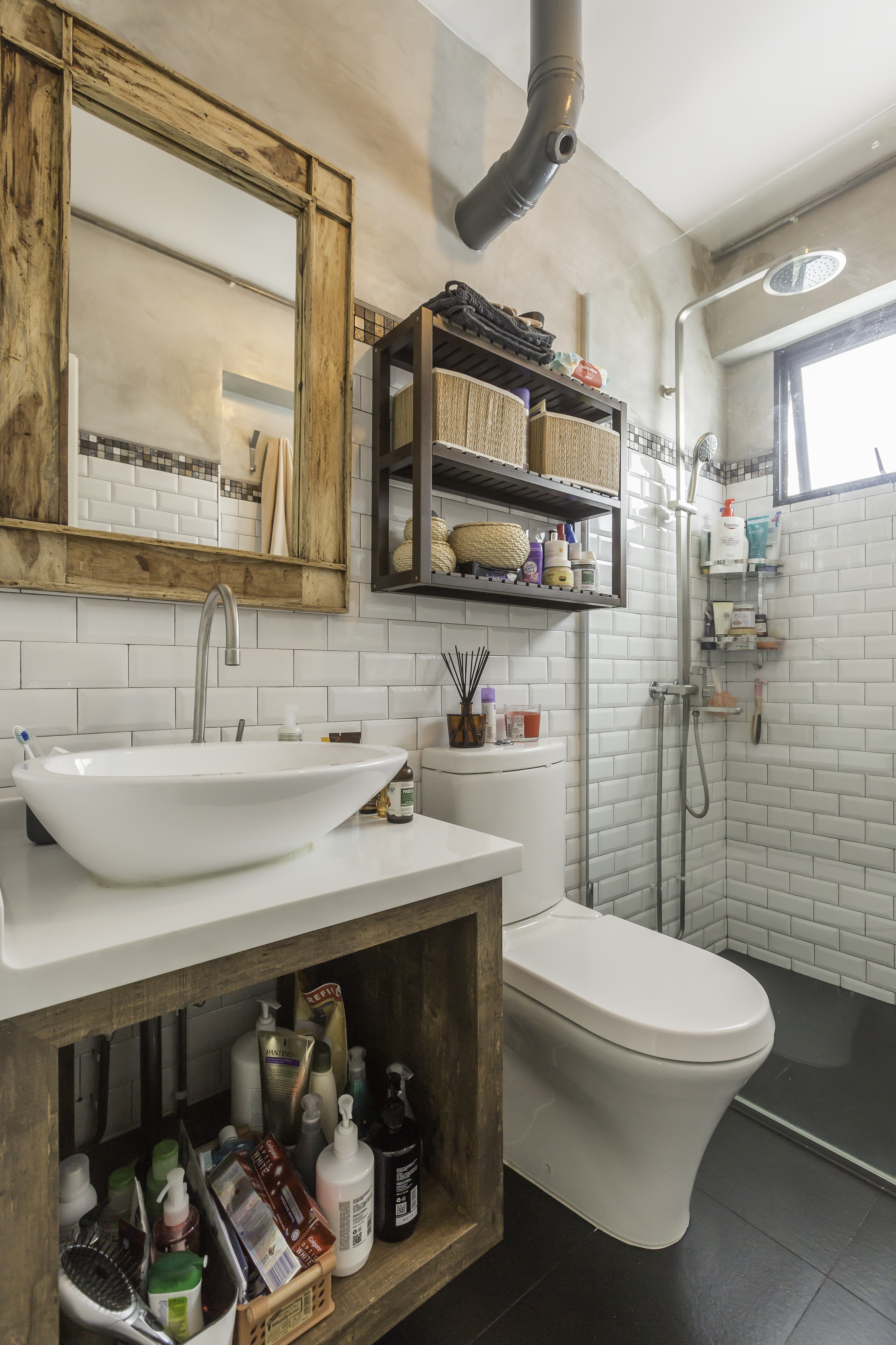 Scandinavian Design - Bathroom - HDB 4 Room - Design by Renozone Interior Design House