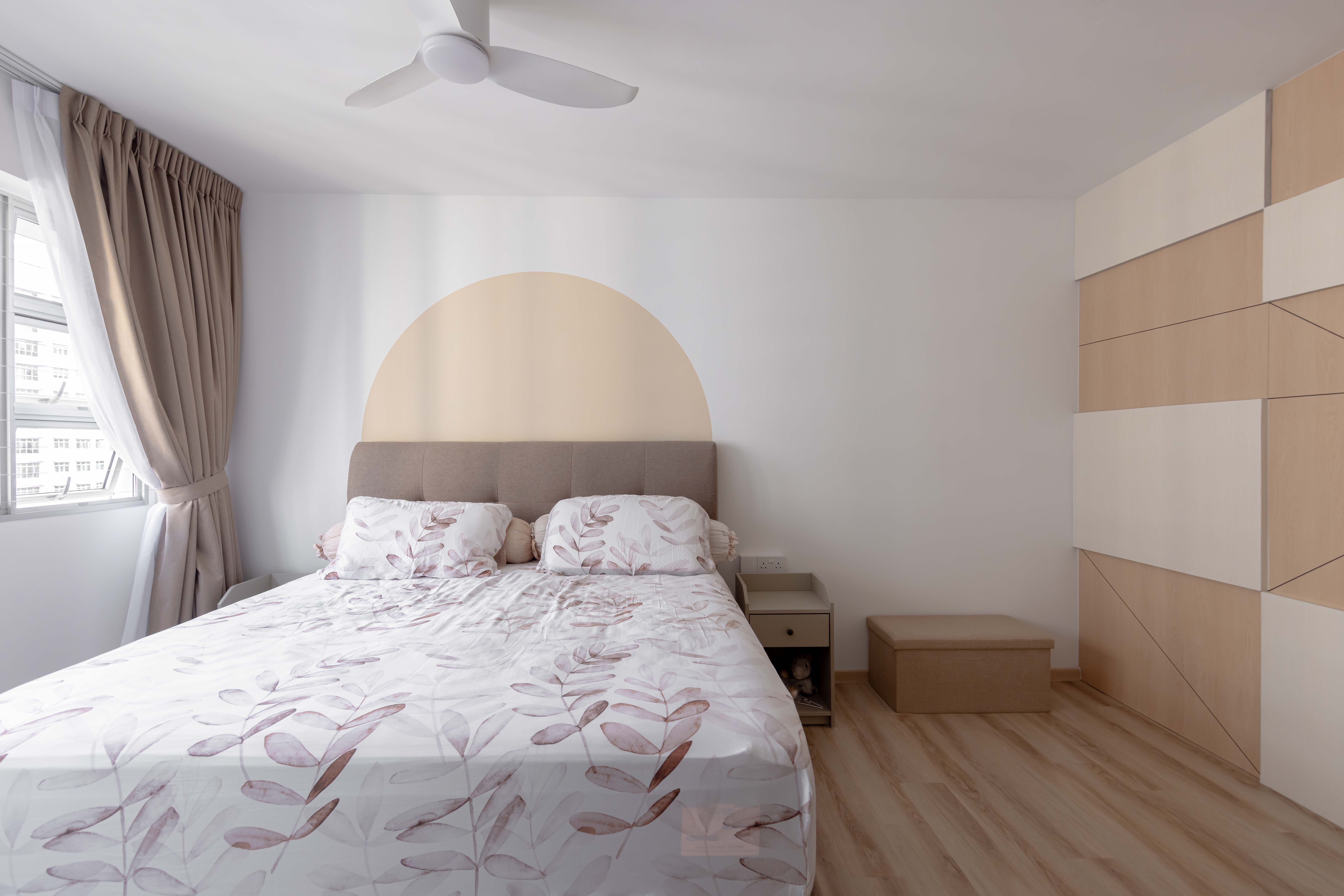 Modern, Scandinavian Design - Bedroom - HDB 3 Room - Design by Renozone Interior Design House