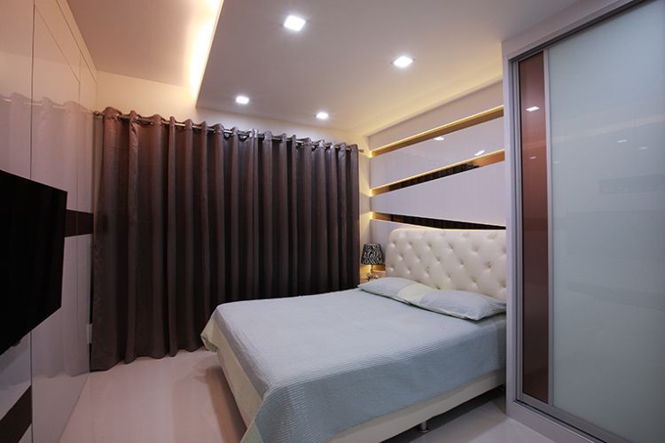 Contemporary, Modern Design - Bedroom - HDB 5 Room - Design by Renozone Interior Design House