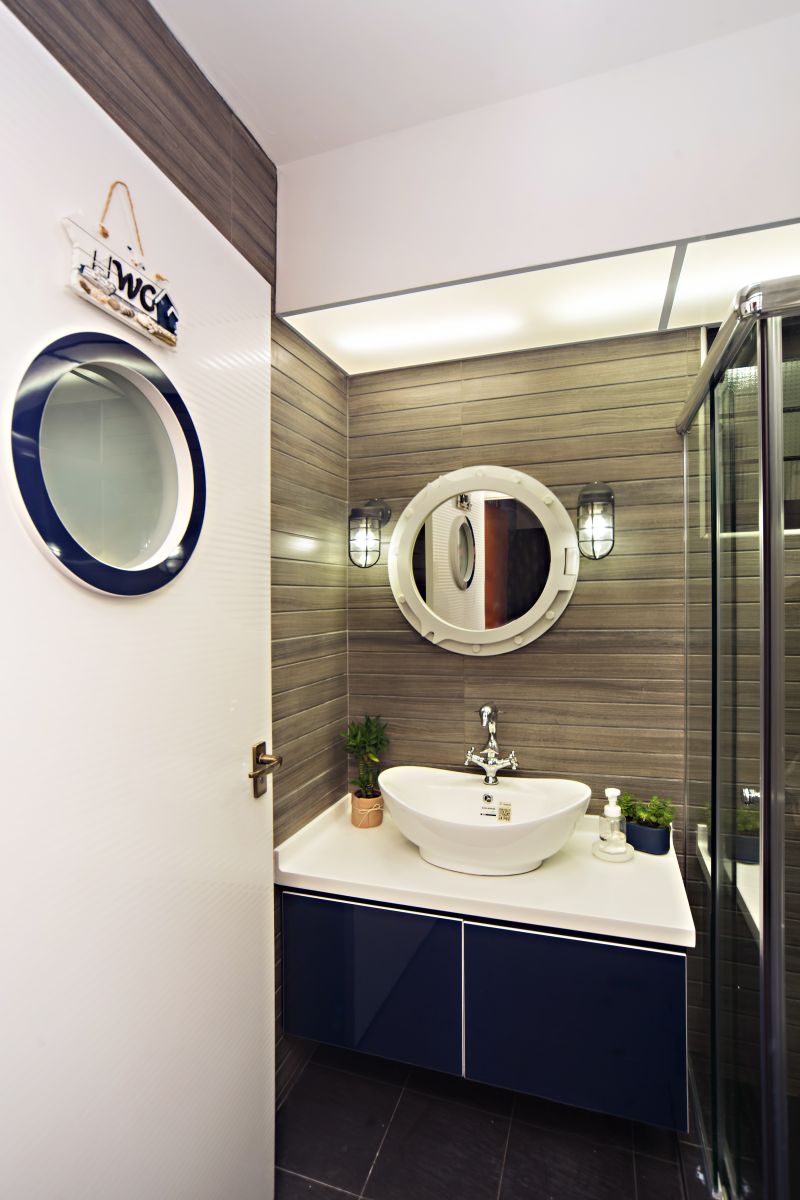 Classical, Contemporary, Modern Design - Bathroom - HDB 4 Room - Design by Renozone Interior Design House