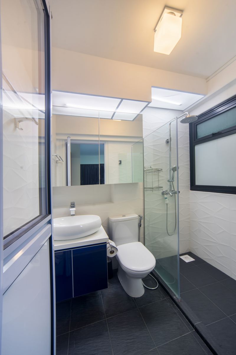 Classical, Contemporary, Modern Design - Bathroom - HDB 4 Room - Design by Renozone Interior Design House