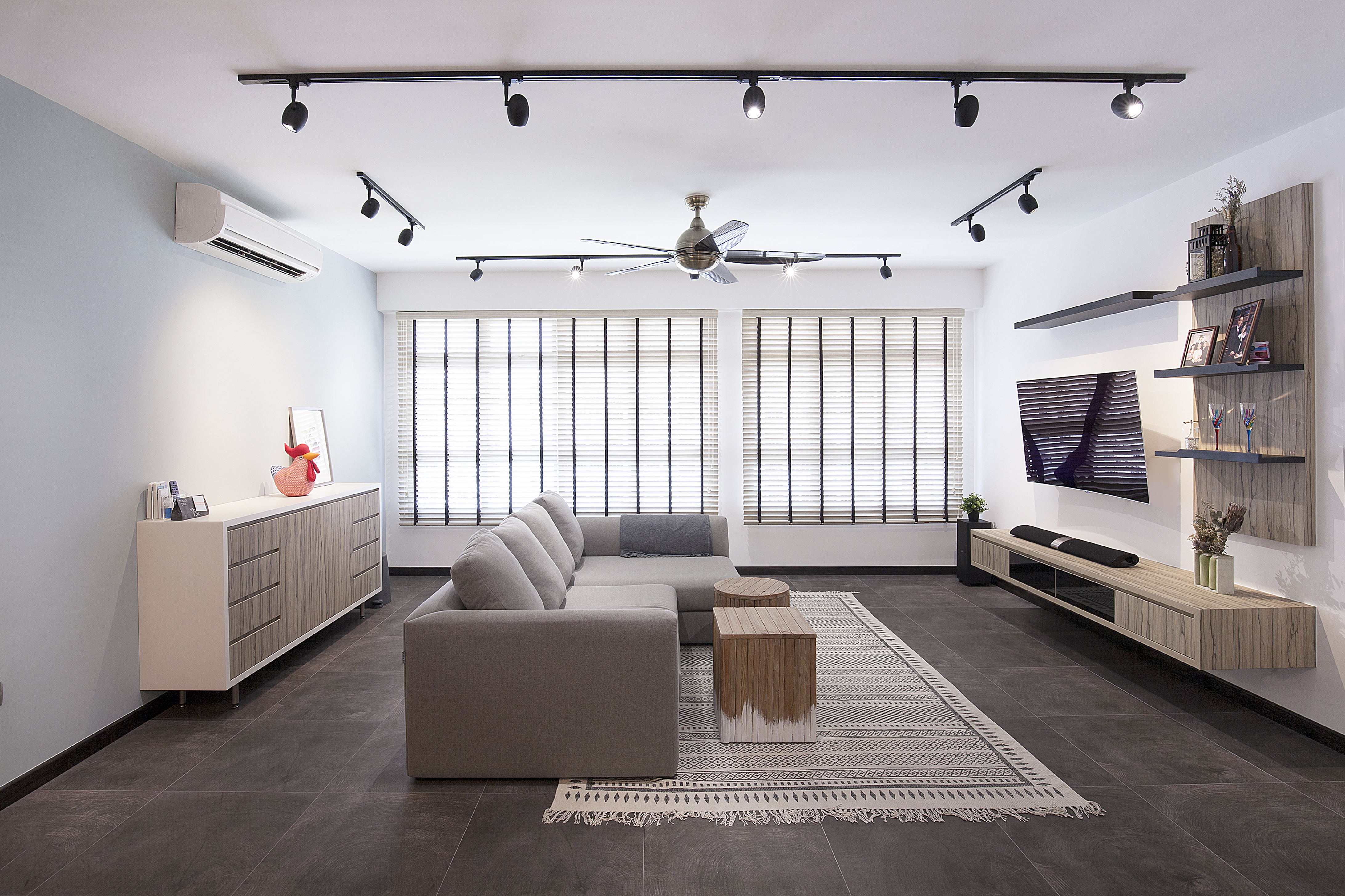 Scandinavian Design - Living Room - HDB 5 Room - Design by Renozone Interior Design House