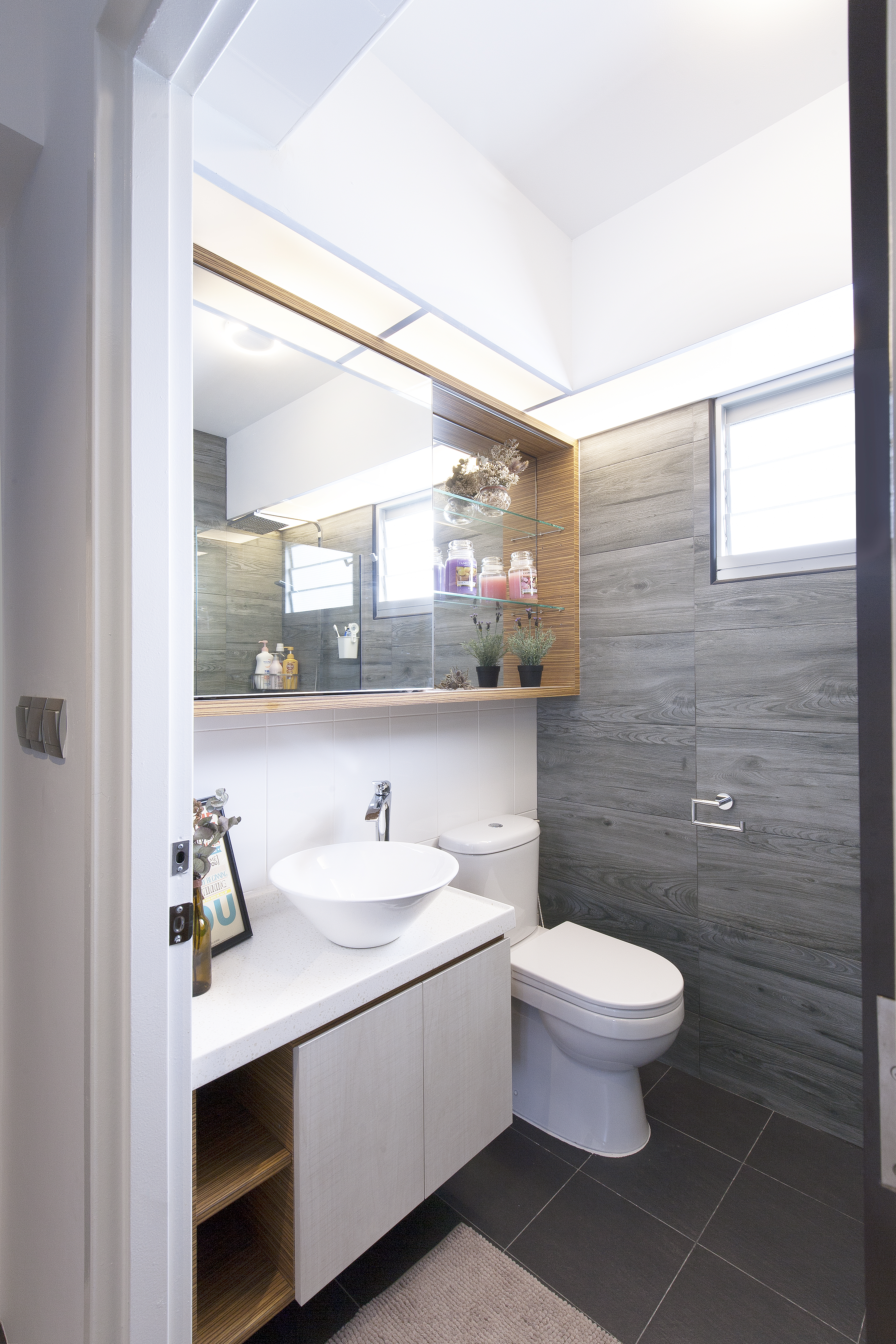 Scandinavian Design - Bathroom - HDB 5 Room - Design by Renozone Interior Design House