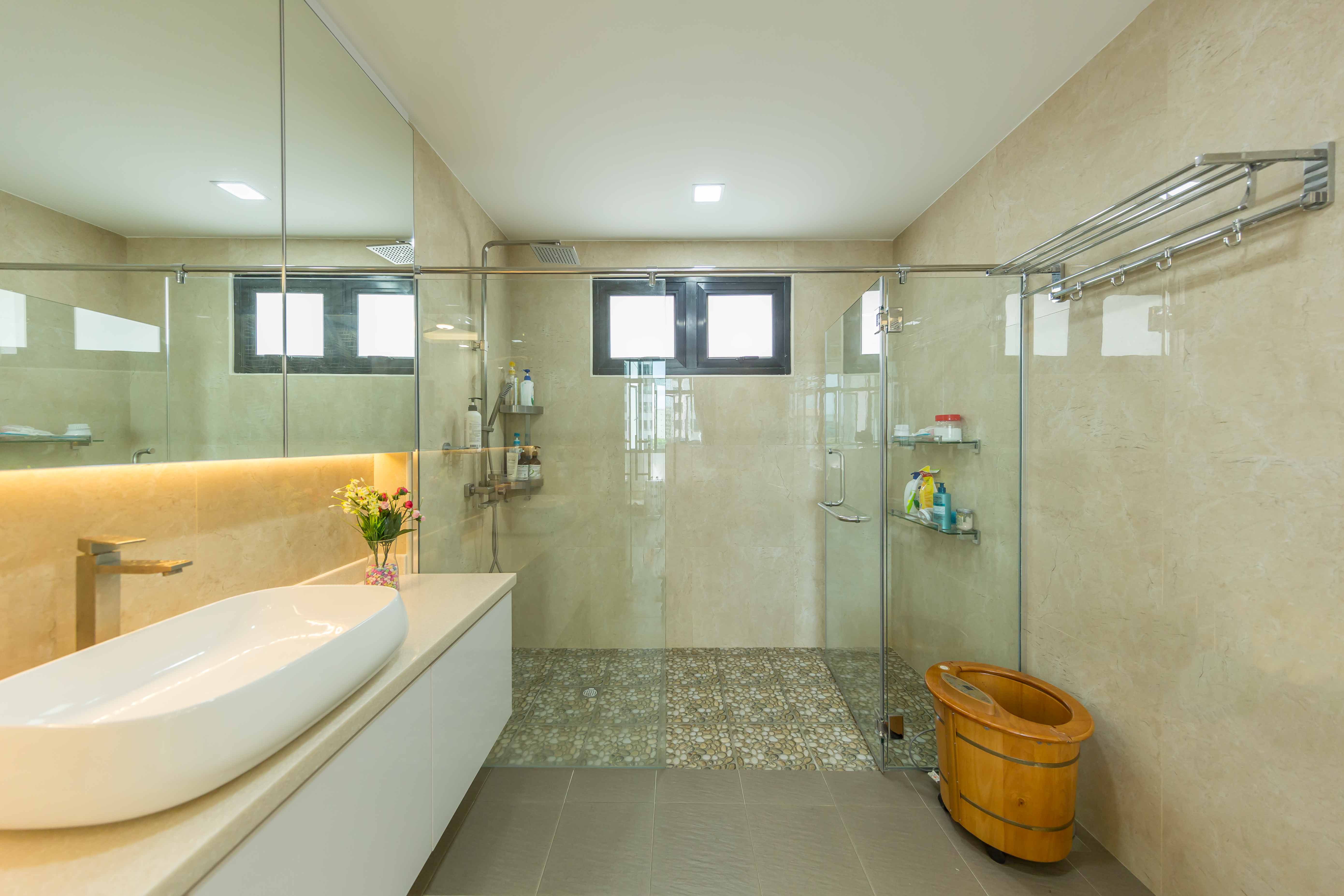 Modern Design - Bathroom - Condominium - Design by Renozone Interior Design House