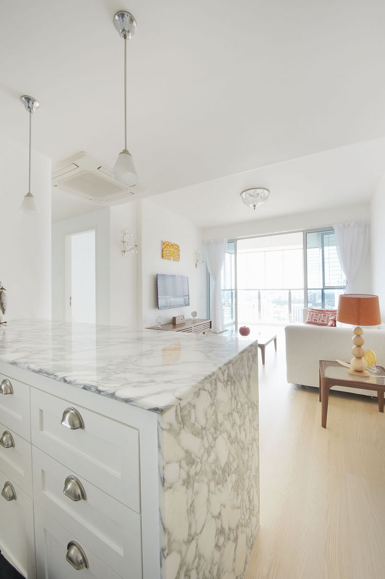 Contemporary, Scandinavian Design - Living Room - Condominium - Design by Renozone Interior Design House