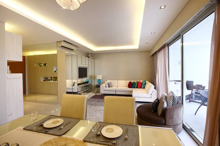 Contemporary, Modern Design - Living Room - Condominium - Design by Renozone Interior Design House