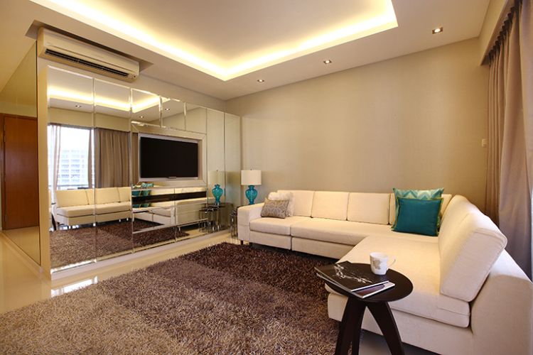 Contemporary, Modern Design - Living Room - Condominium - Design by Renozone Interior Design House