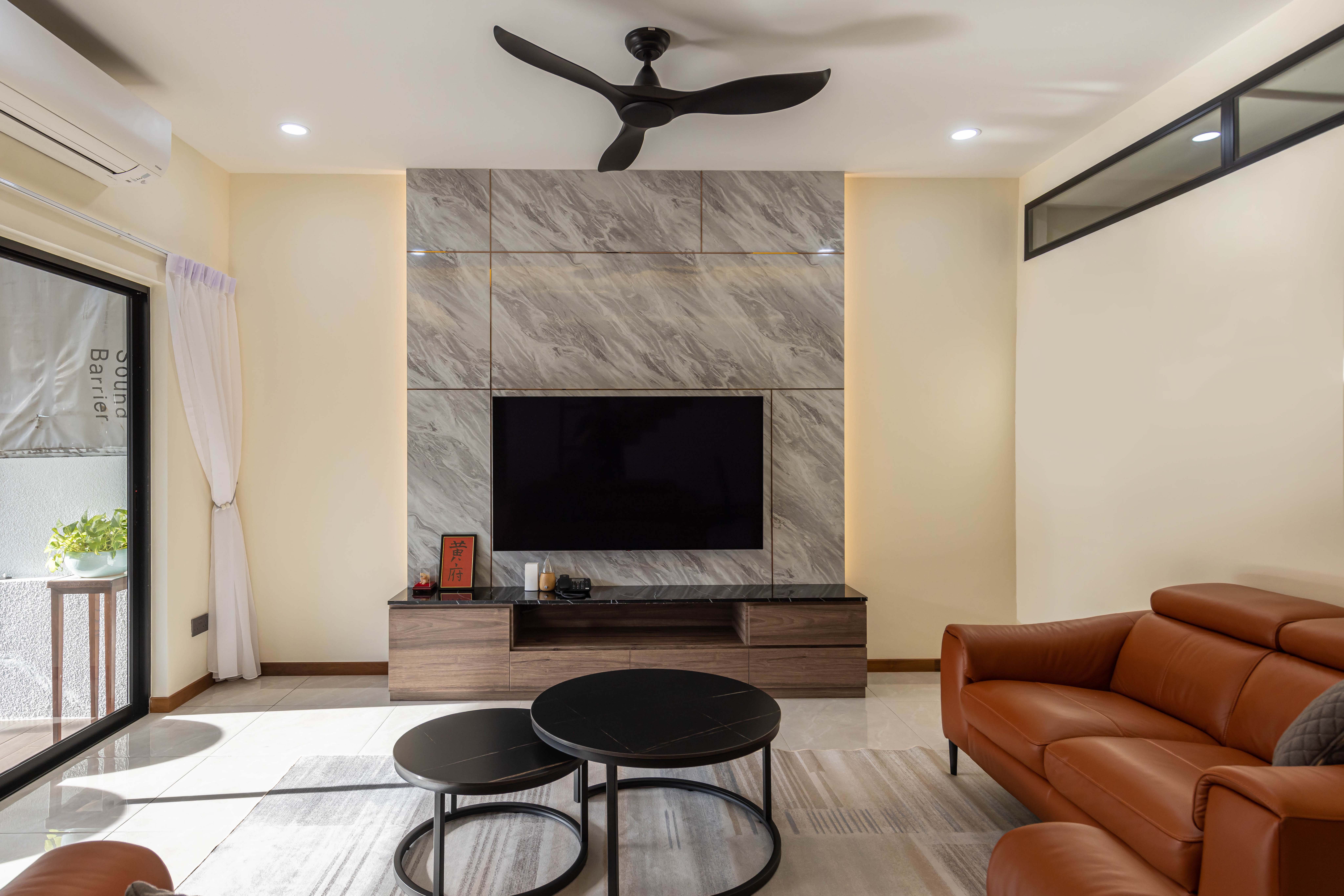 Contemporary, Modern Design - Living Room - Landed House - Design by Renozone Interior Design House