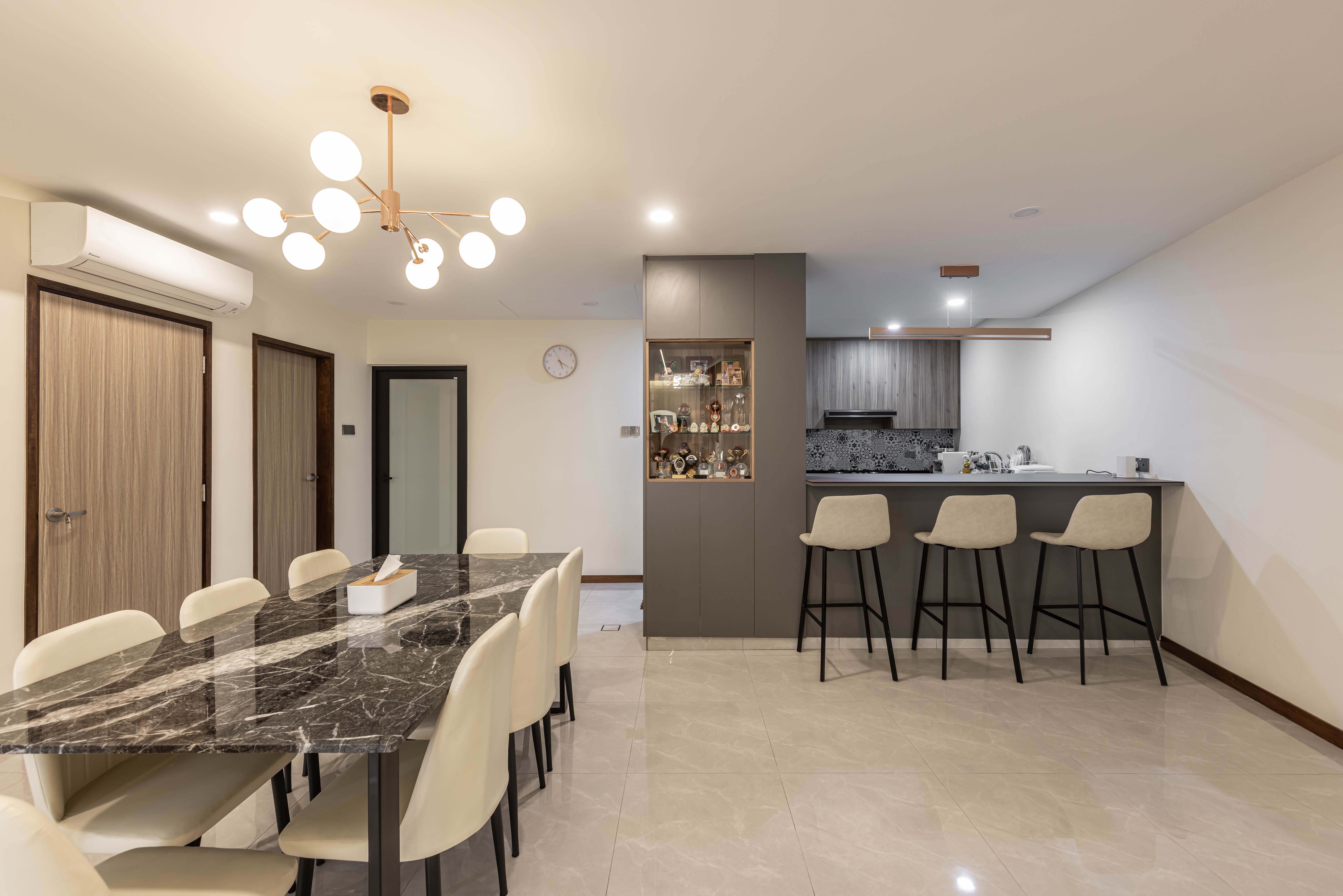 Contemporary, Modern Design - Living Room - Landed House - Design by Renozone Interior Design House
