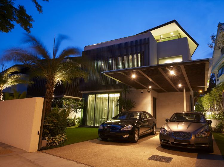 Contemporary, Modern Design - Balcony - Landed House - Design by Renozone Interior Design House