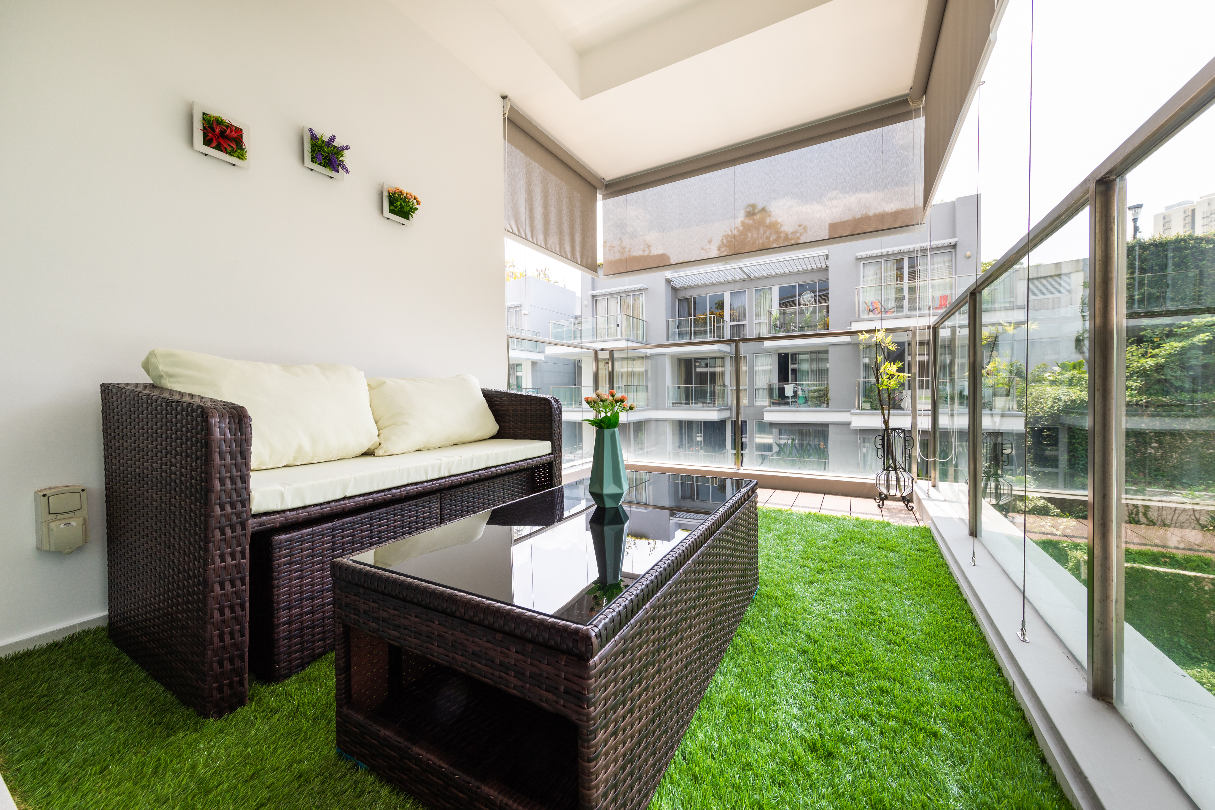Modern Design - Balcony - Condominium - Design by Renozone Interior Design House