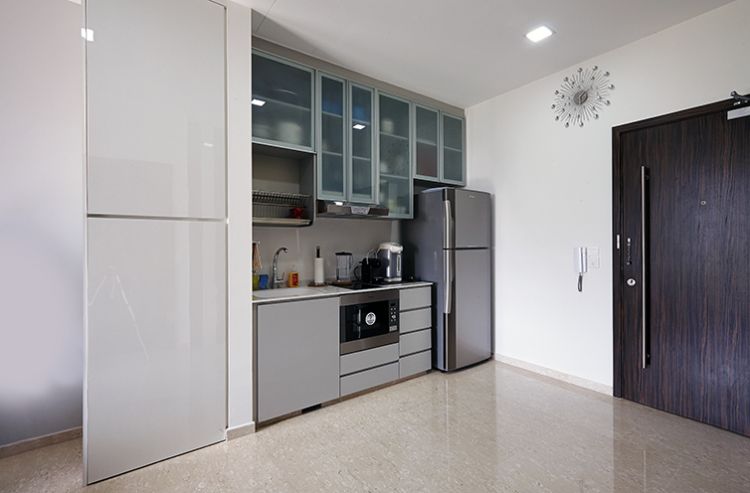 Modern, Resort Design - Kitchen - Condominium - Design by Renozone Interior Design House