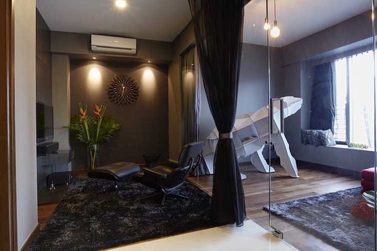 Contemporary, Modern Design - Entertainment Room - Condominium - Design by Renozone Interior Design House