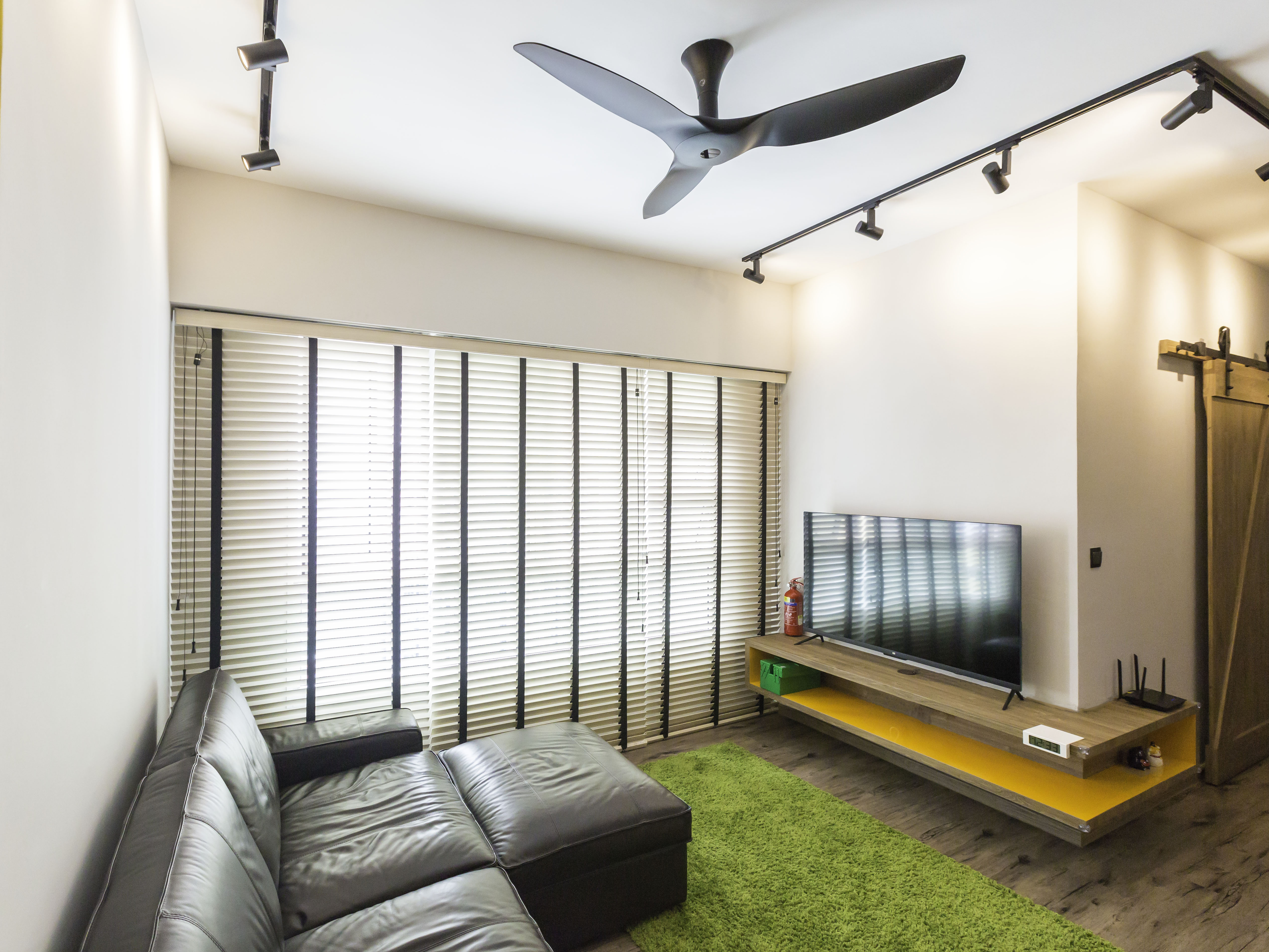 Industrial Design - Living Room - HDB 4 Room - Design by Rezt+Relax Interior Design