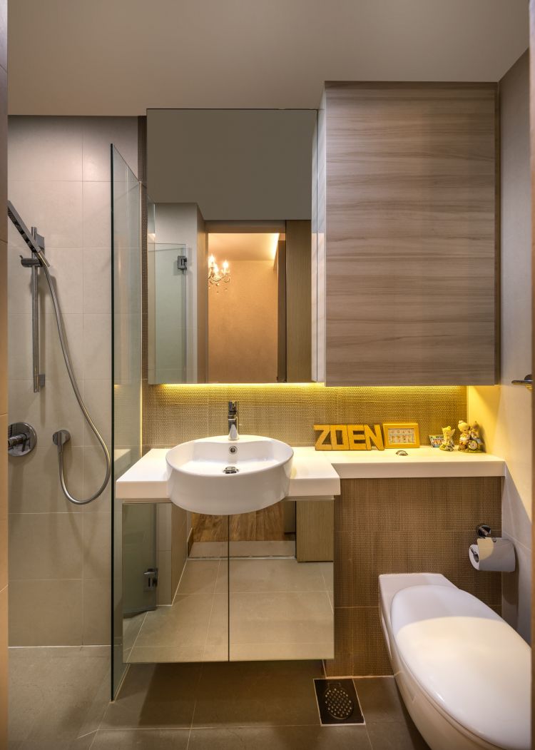 Classical, Contemporary Design - Bathroom - Condominium - Design by Rezt+Relax Interior Design
