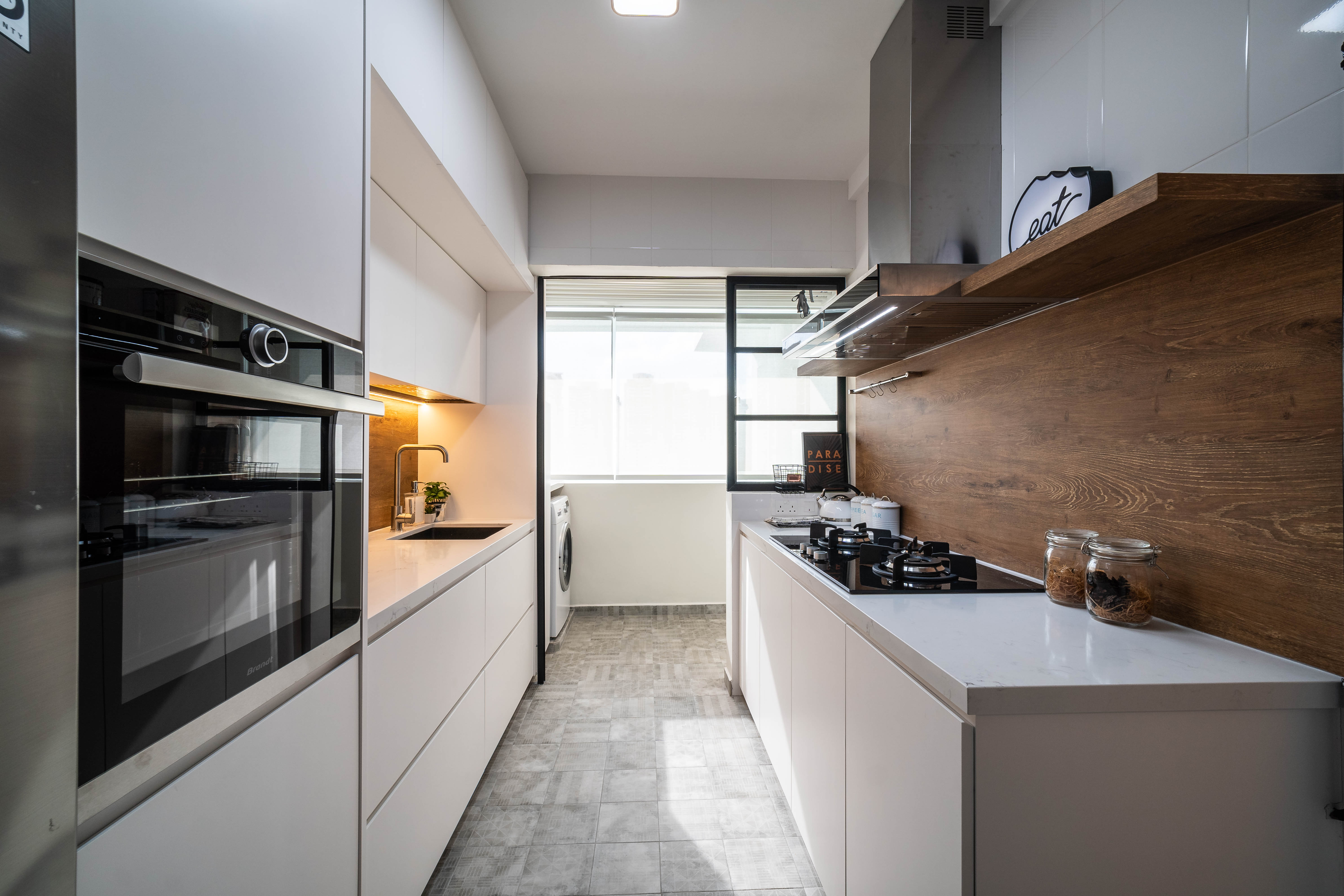 Contemporary Design - Kitchen - HDB 4 Room - Design by Rezt+Relax Interior Design