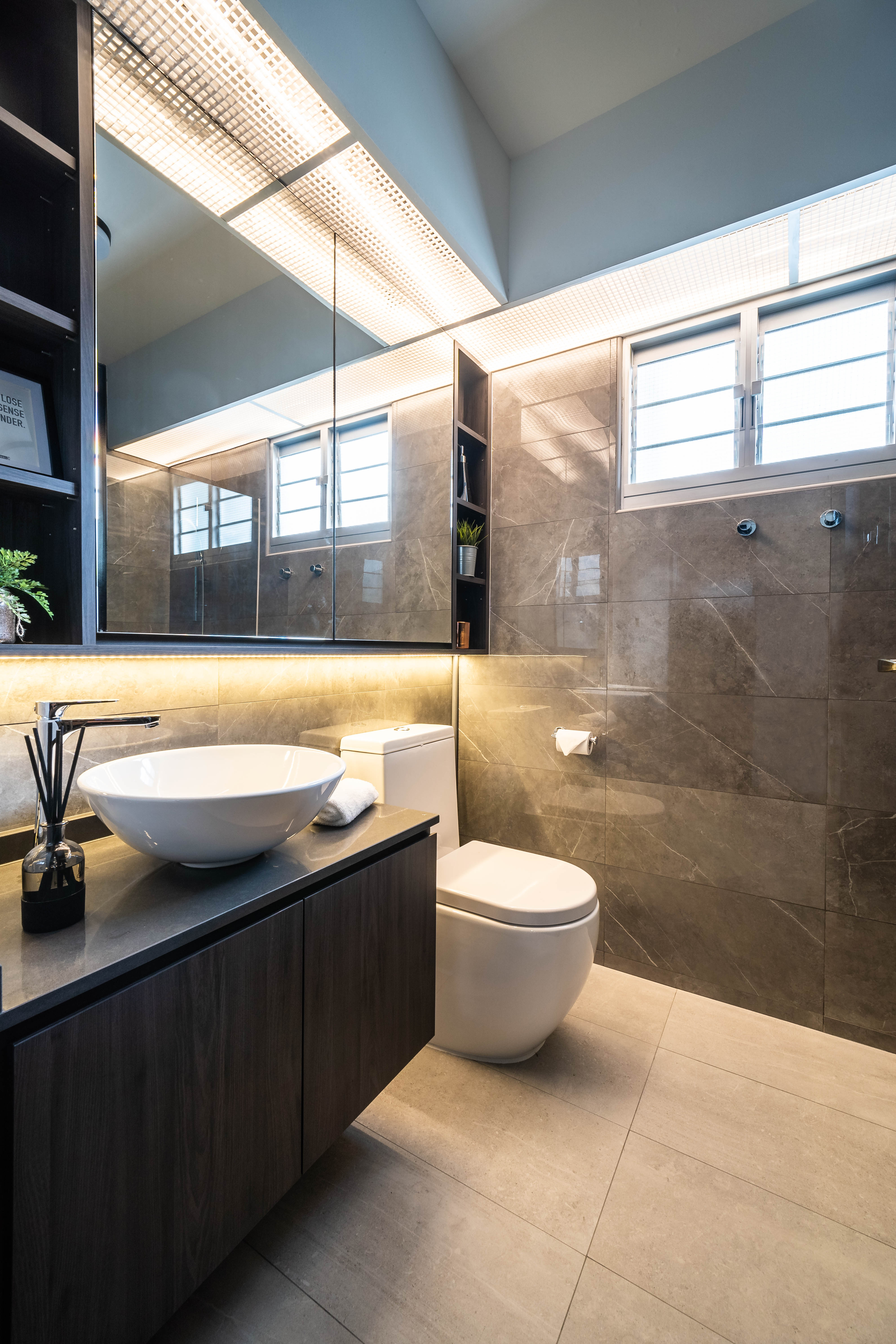 Contemporary Design - Bathroom - HDB 4 Room - Design by Rezt+Relax Interior Design