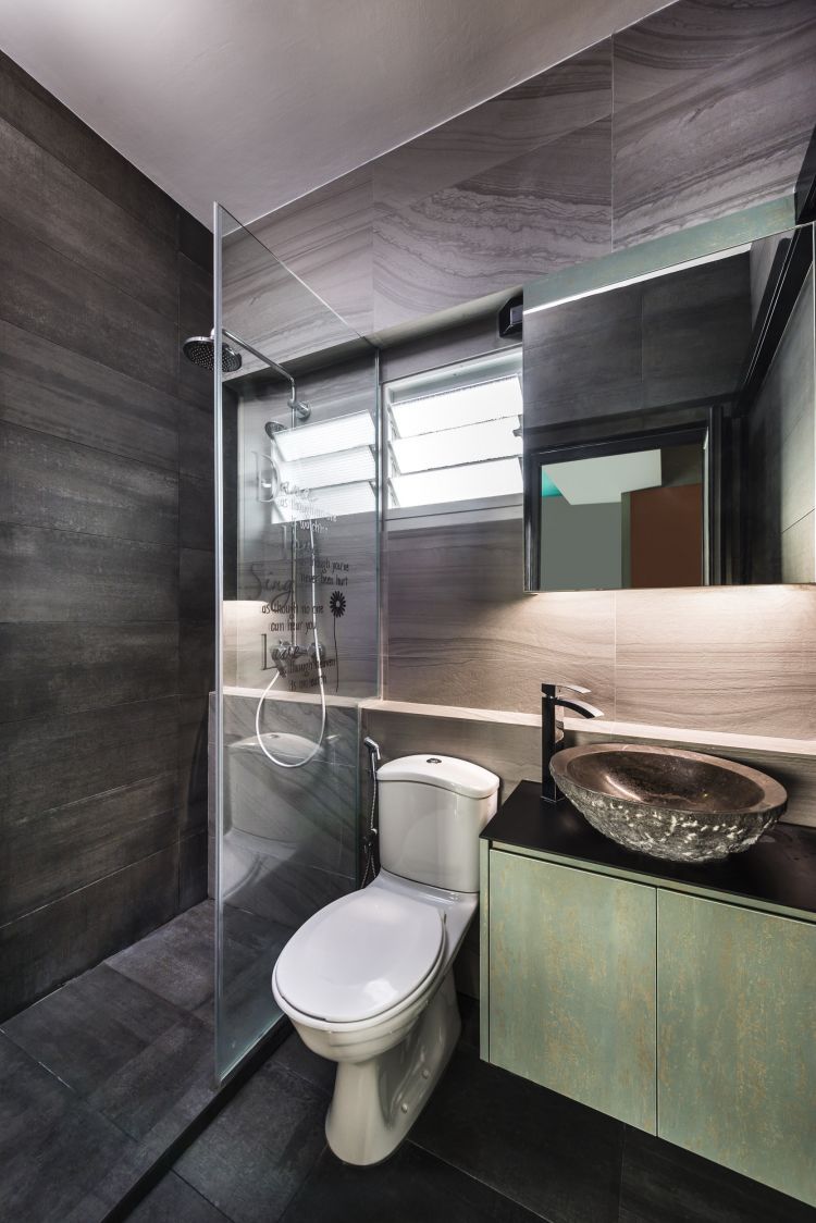Contemporary, Modern Design - Bathroom - HDB 4 Room - Design by Rezt+Relax Interior Design