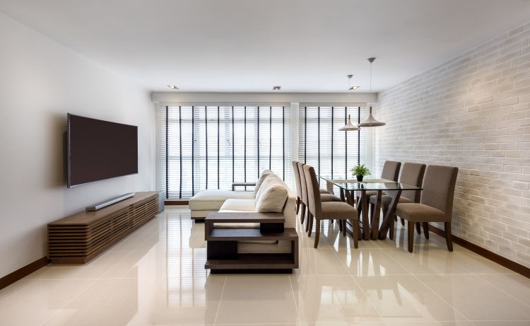 Classical, Contemporary, Minimalist Design - Living Room - HDB 5 Room - Design by Rezt+Relax Interior Design