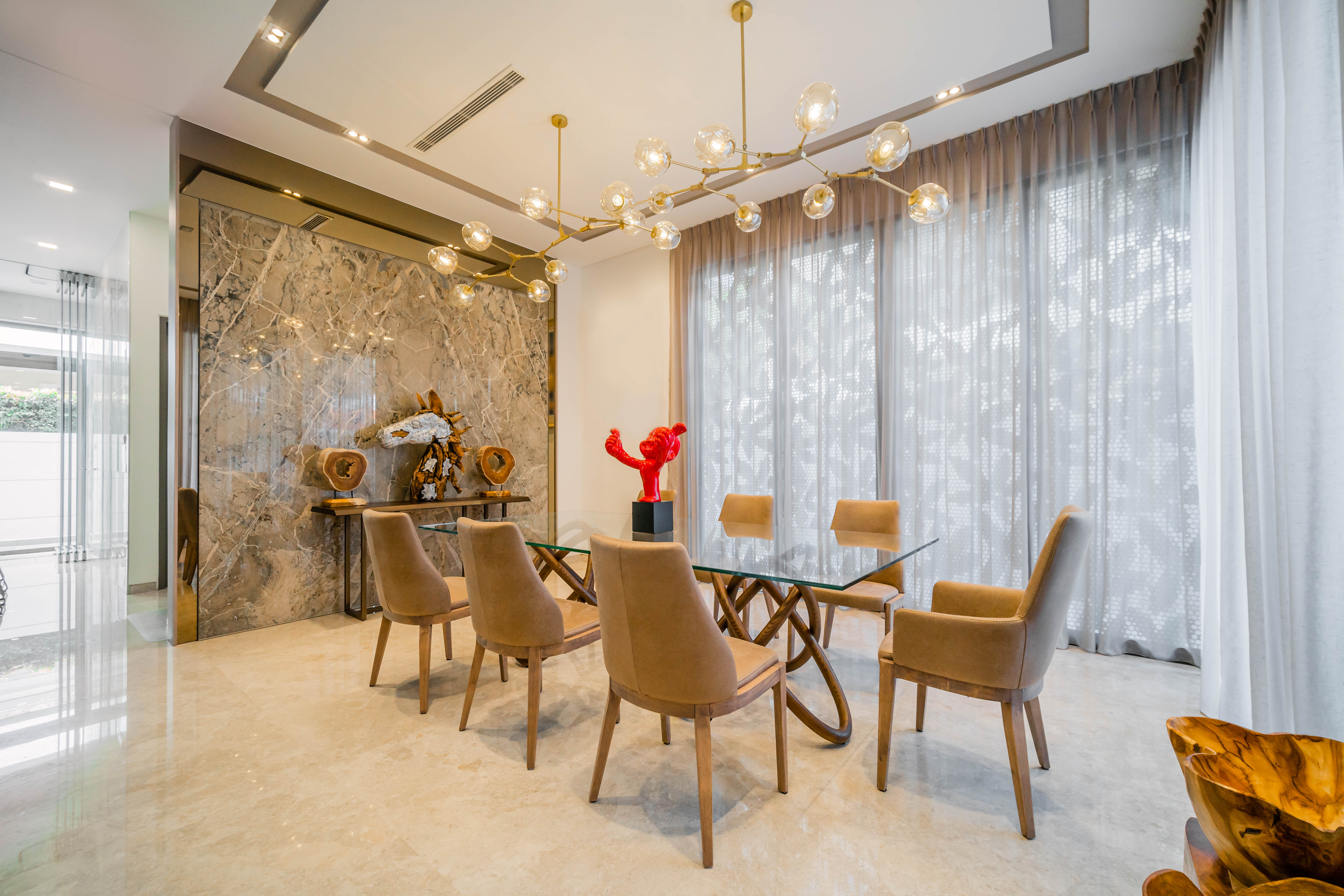 Modern, Tropical Design - Dining Room - Landed House - Design by Rezt+Relax Interior Design