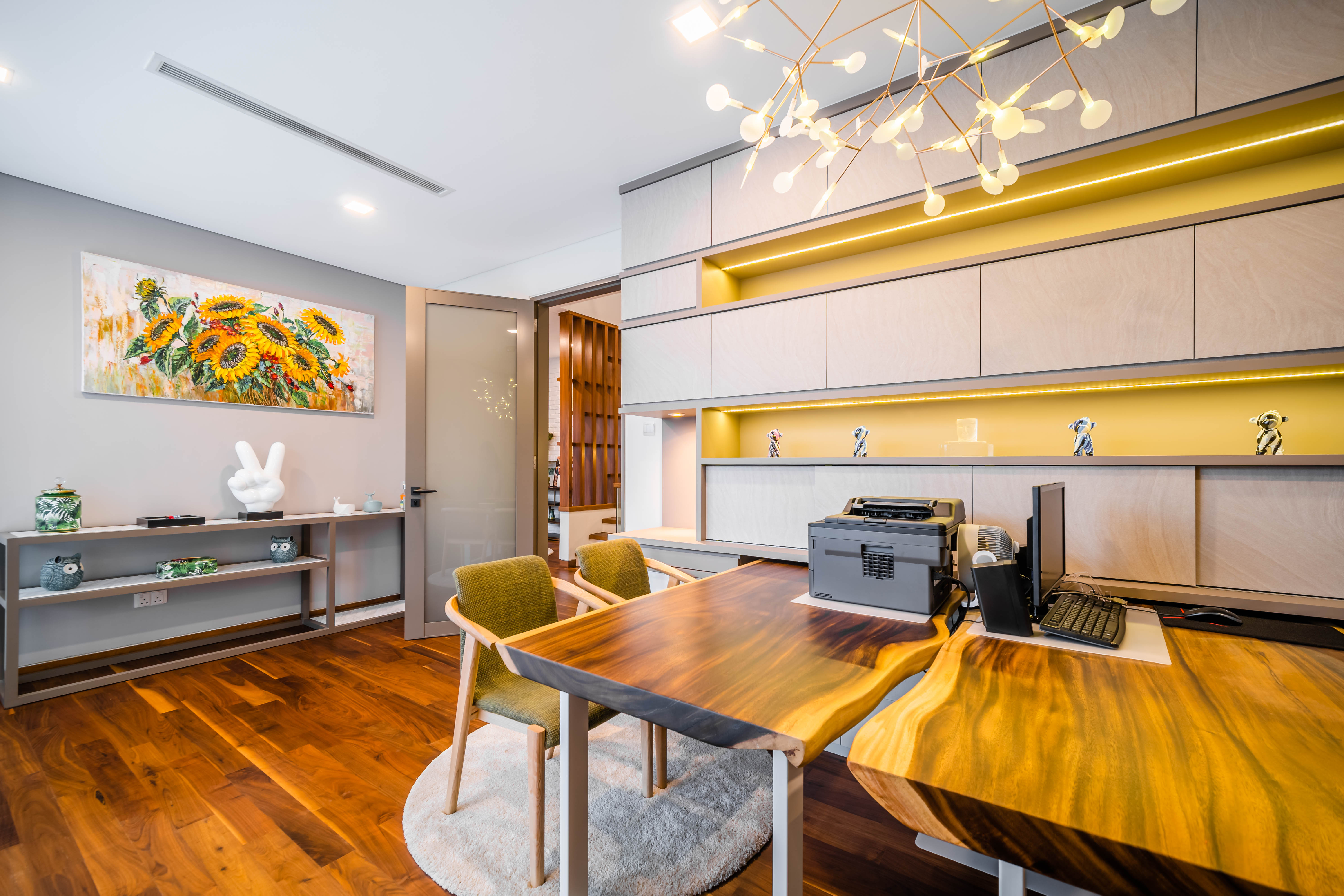 Modern, Tropical Design - Study Room - Landed House - Design by Rezt+Relax Interior Design
