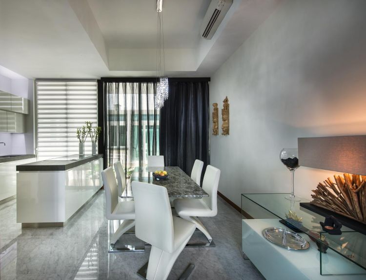 Modern, Rustic Design - Dining Room - Landed House - Design by Rezt+Relax Interior Design