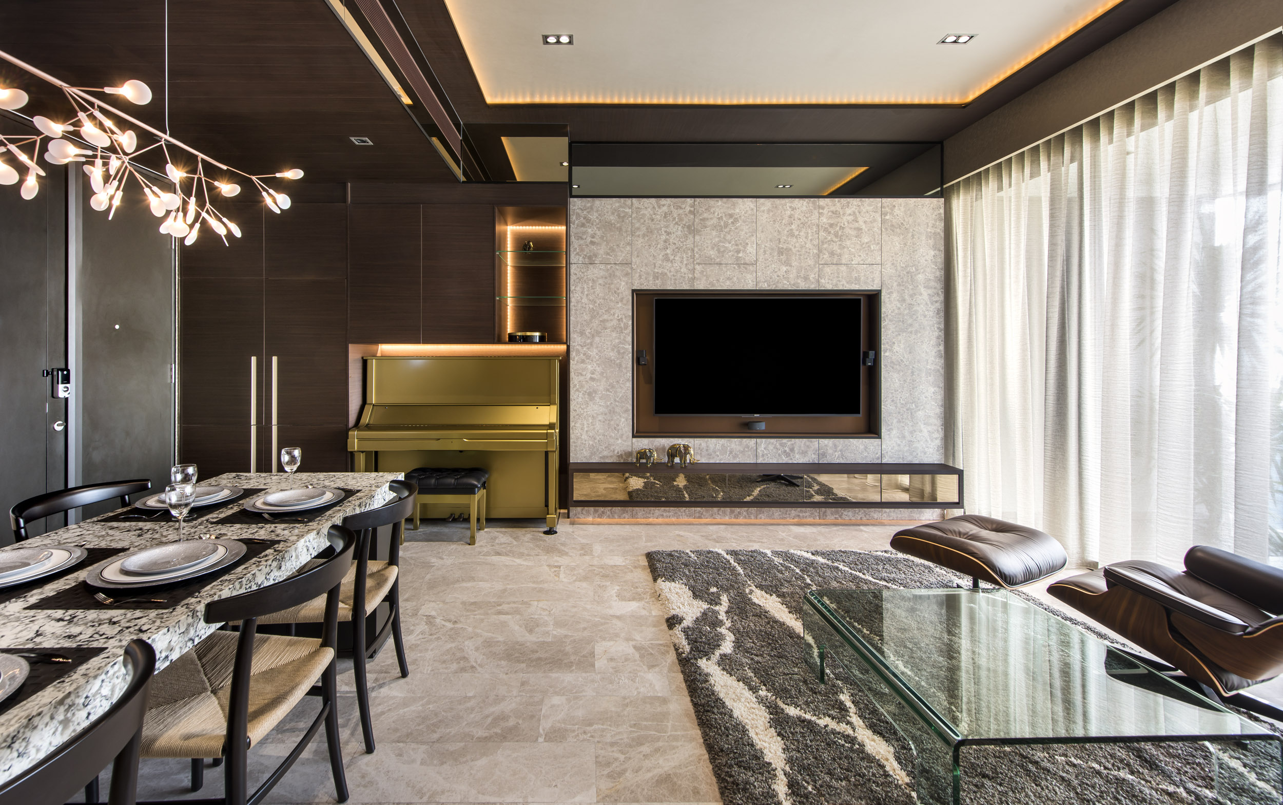 Classical, Modern Design - Living Room - Condominium - Design by Rezt+Relax Interior Design