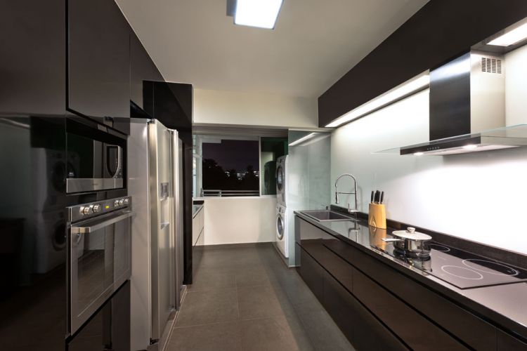 Contemporary, Modern Design - Kitchen - HDB 4 Room - Design by Rezt+Relax Interior Design