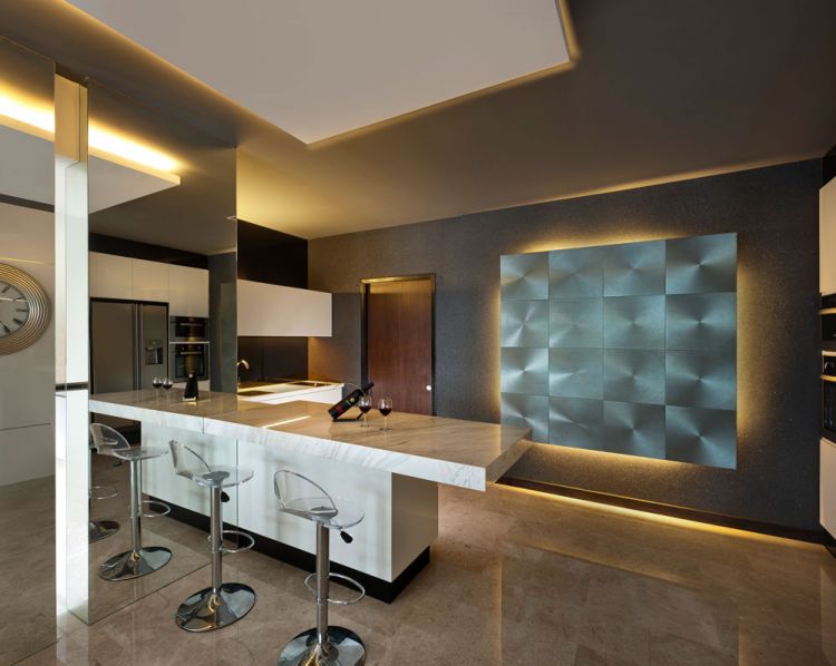 Contemporary, Modern Design - Kitchen - Condominium - Design by Rhiss Interior Pte Ltd