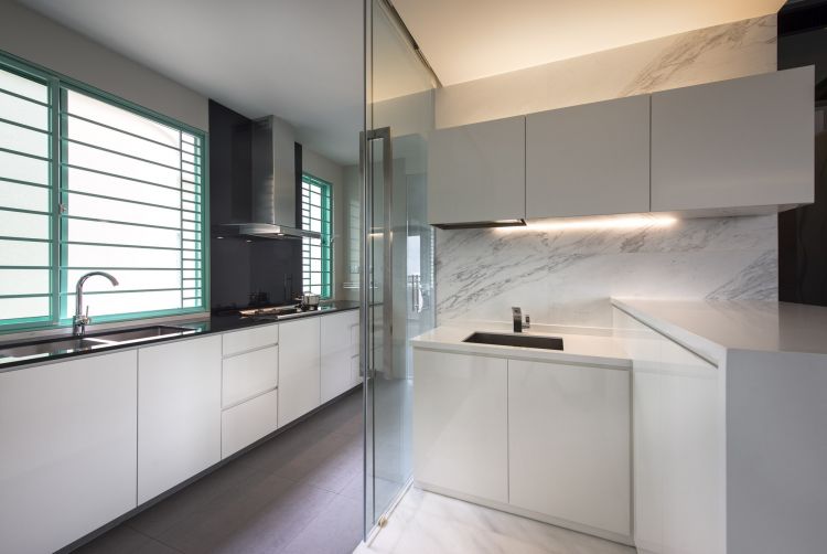 Contemporary, Modern Design - Kitchen - Landed House - Design by Rhiss Interior Pte Ltd