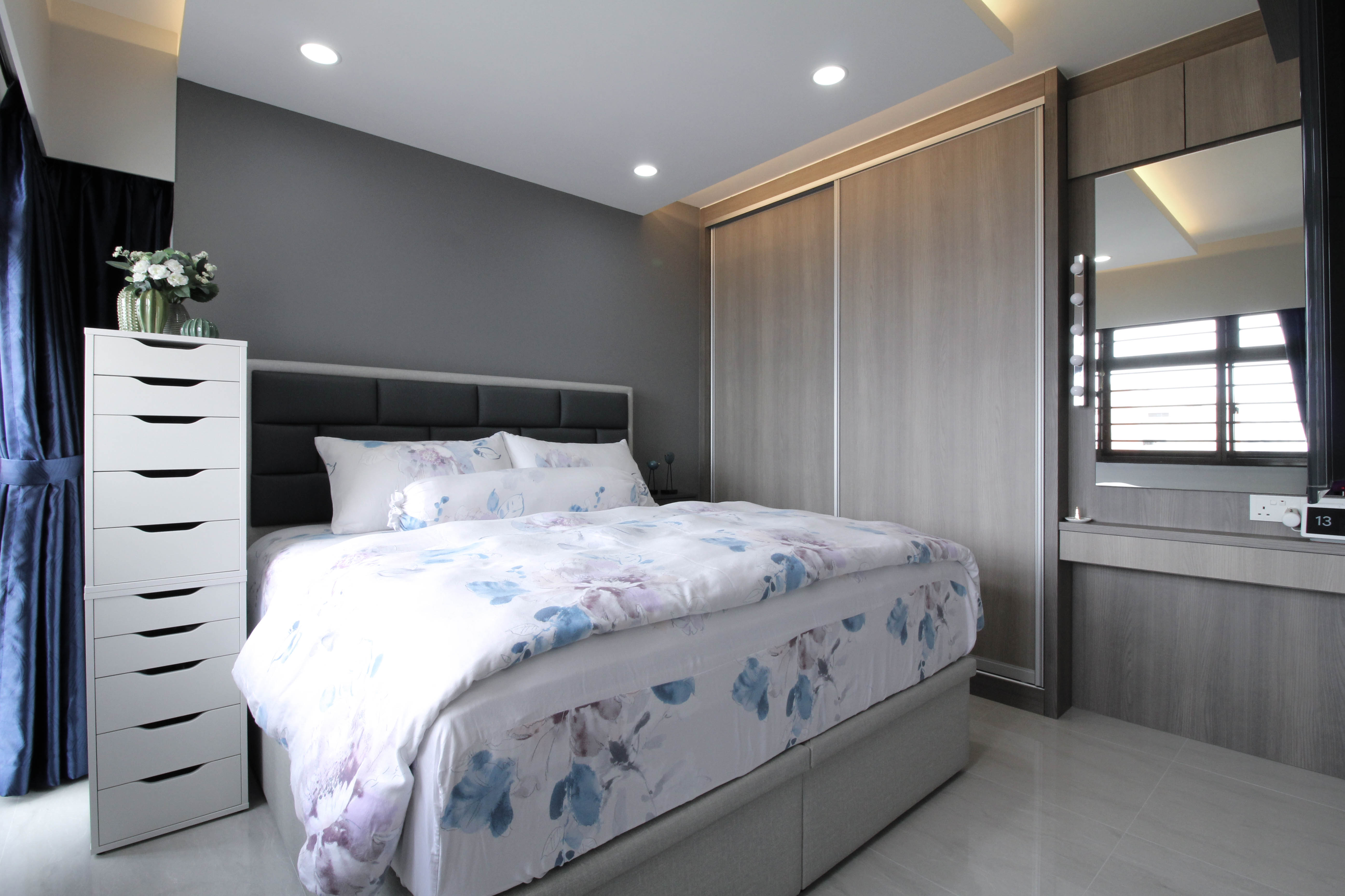 Contemporary, Minimalist, Modern Design - Bedroom - HDB 4 Room - Design by Sense & Semblance Pte Ltd