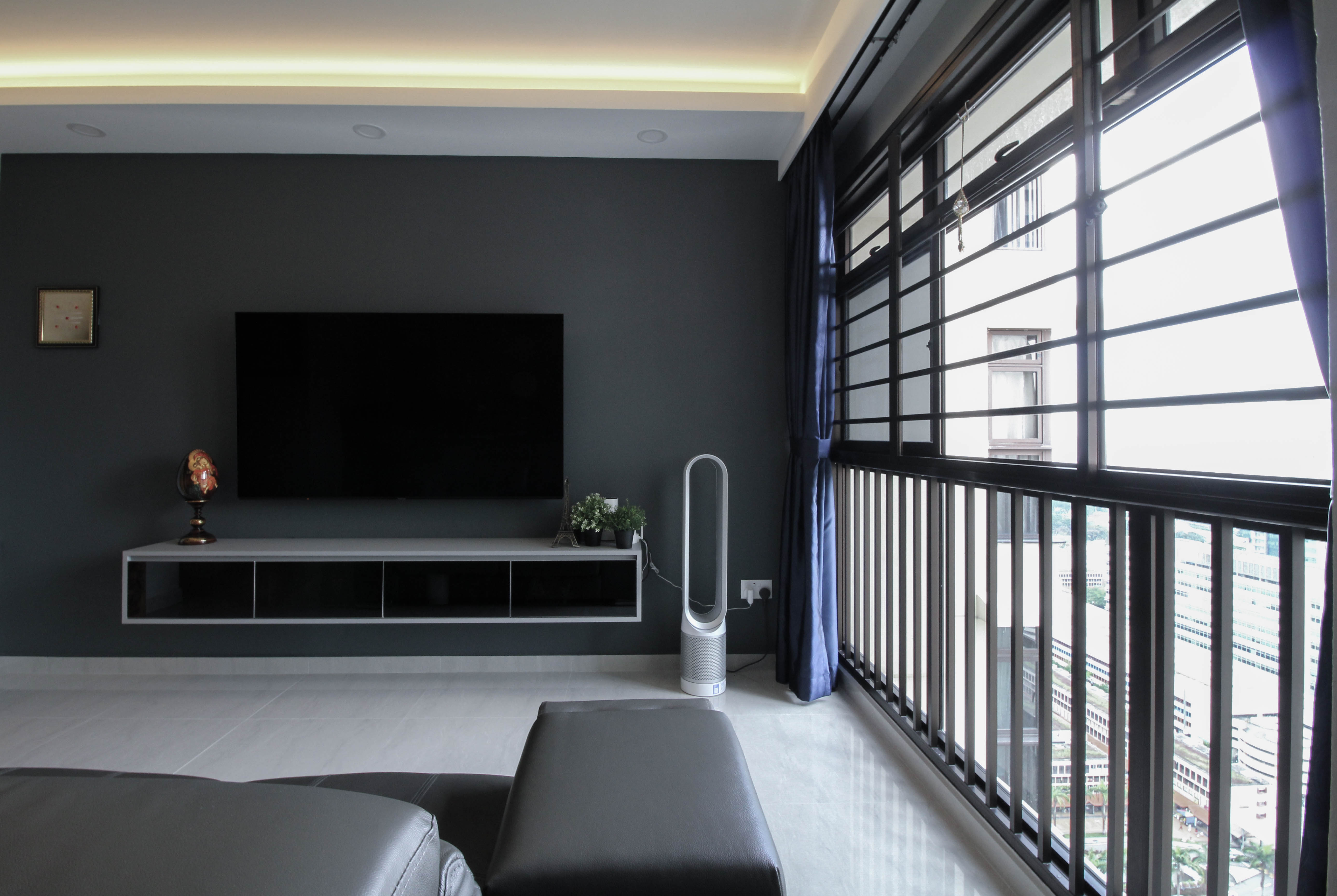 Contemporary, Minimalist, Modern Design - Living Room - HDB 4 Room - Design by Sense & Semblance Pte Ltd