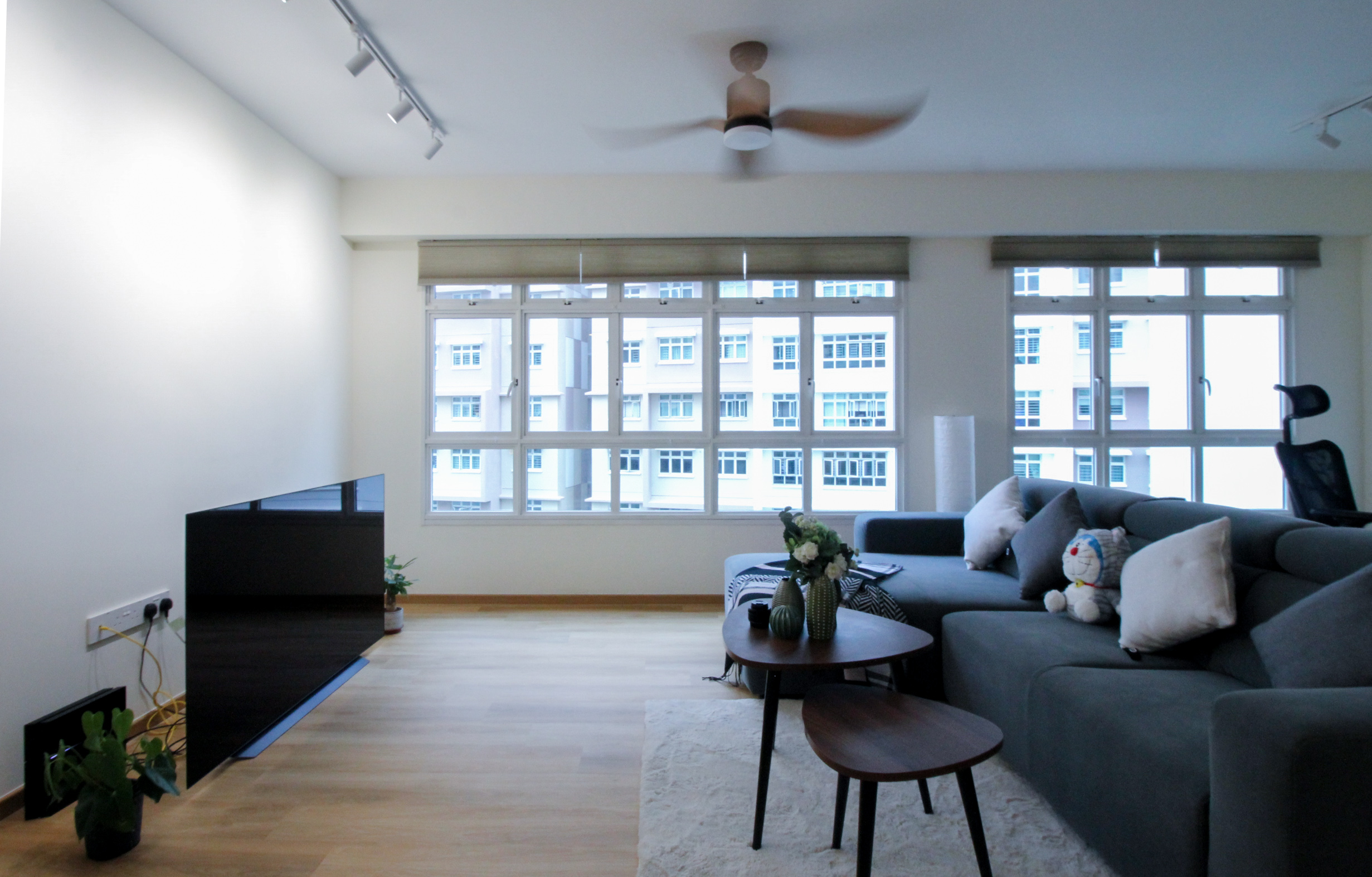 Contemporary, Minimalist, Scandinavian Design - Living Room - HDB 5 Room - Design by Sense & Semblance Pte Ltd