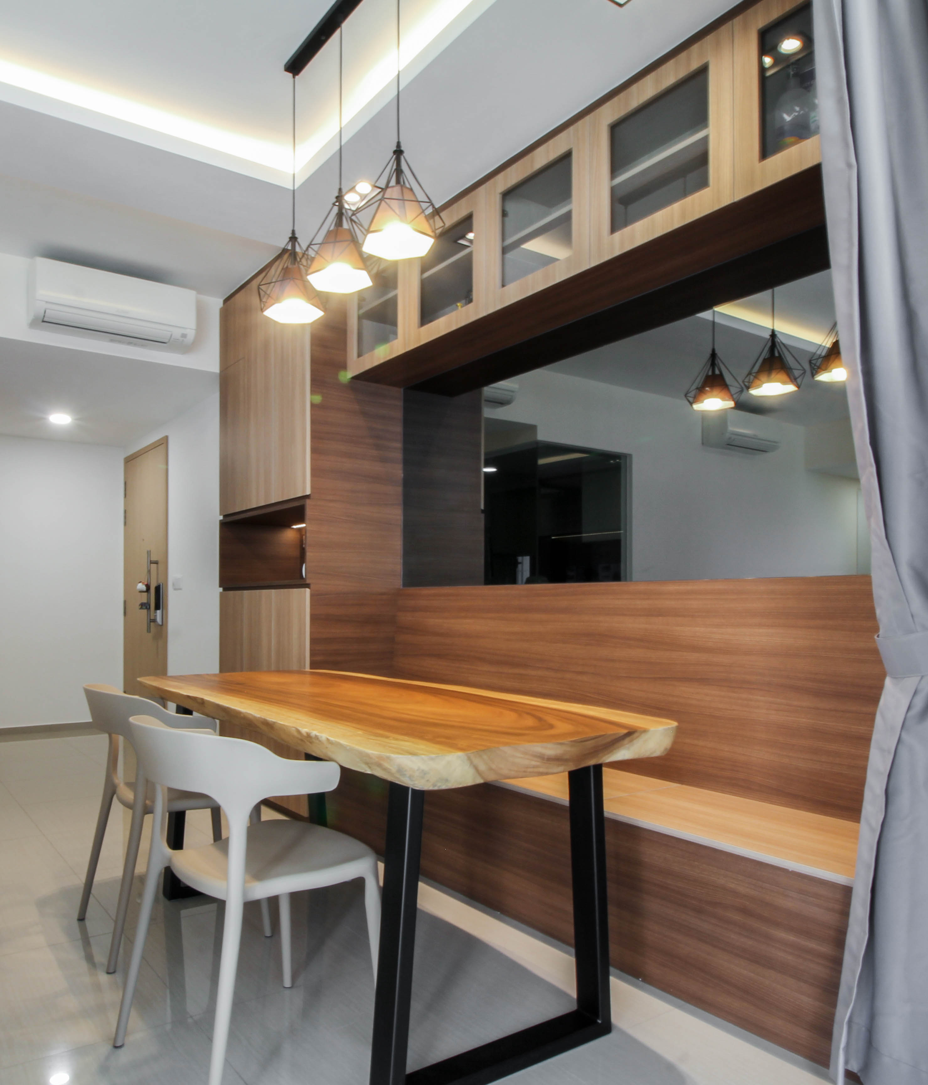 Contemporary, Modern, Scandinavian Design - Dining Room - HDB Executive Apartment - Design by Sense & Semblance Pte Ltd