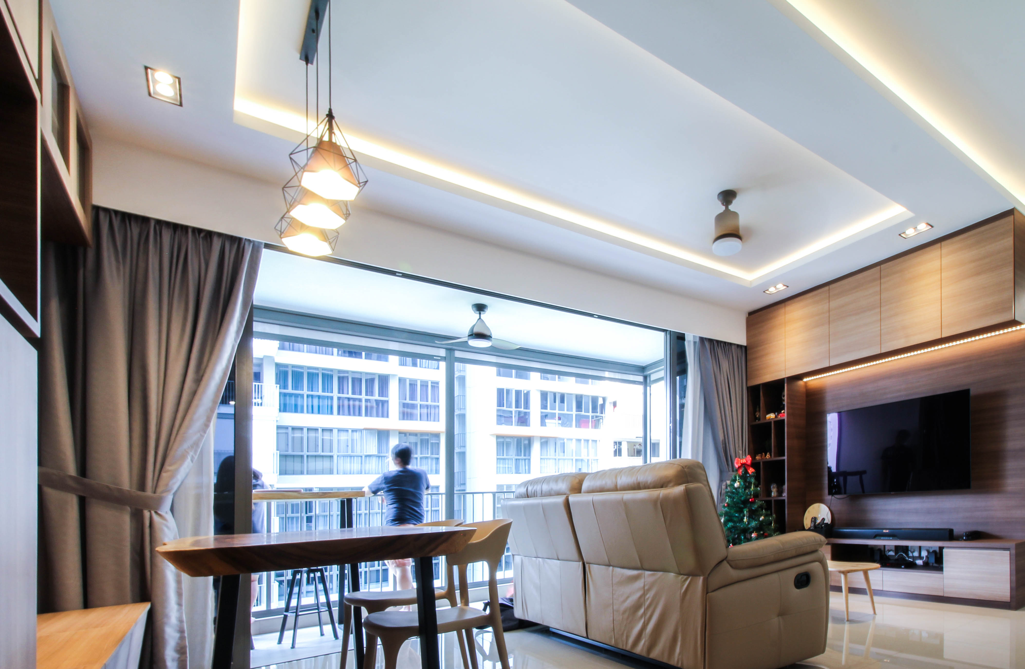 Contemporary, Modern, Scandinavian Design - Living Room - HDB Executive Apartment - Design by Sense & Semblance Pte Ltd