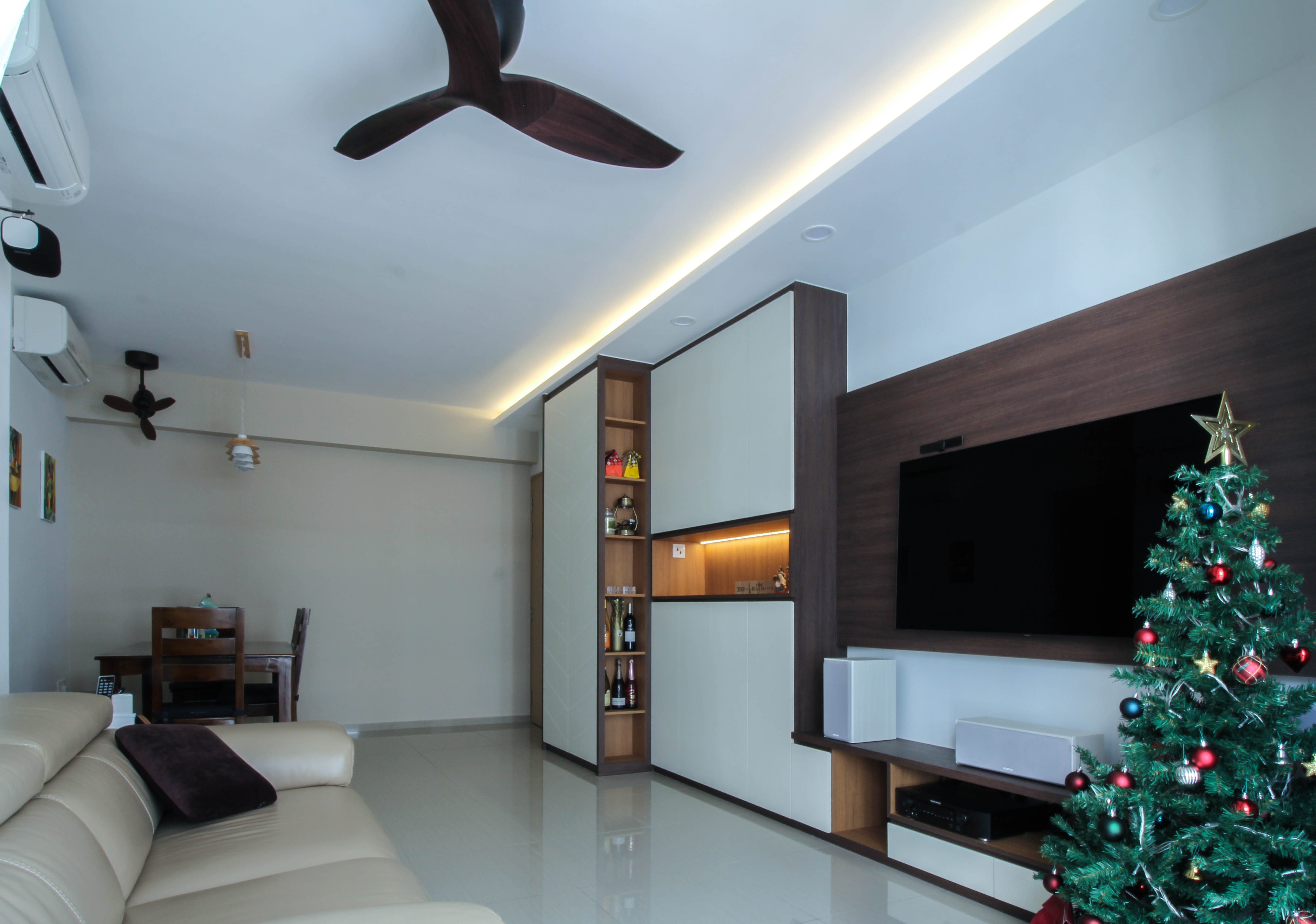 Contemporary, Minimalist, Modern Design - Living Room - HDB Executive Apartment - Design by Sense & Semblance Pte Ltd